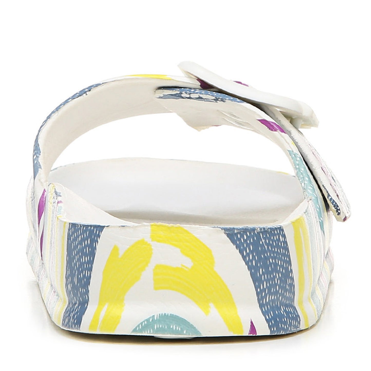 Peltz Shoes Women's Zodiac Desert EVA Sandal WHITE MULTI H9563S1100