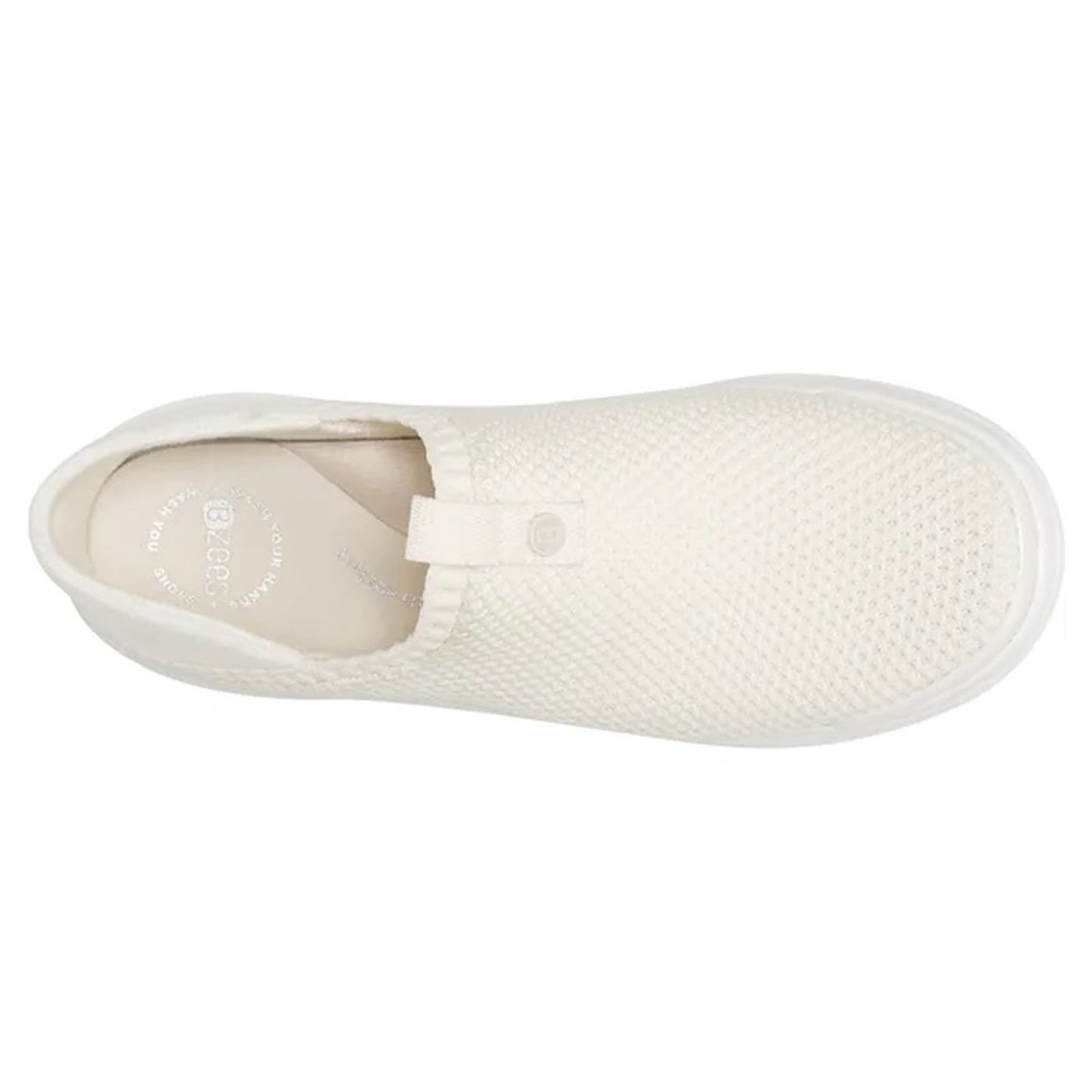 Peltz Shoes Women's BZees Clever Slip-On GARDENIA H9596F2250