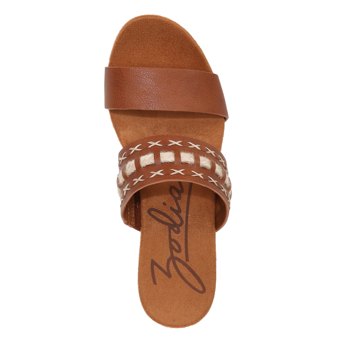 Peltz Shoes Women's Zodiac Poppy Sandal COGNAC H9701S1201