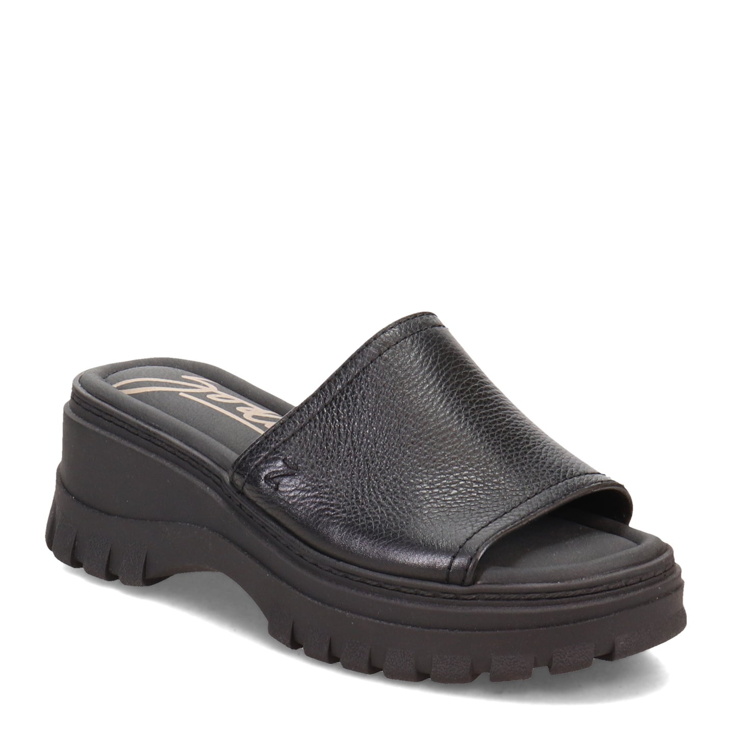 Peltz Shoes Women's Zodiac Halle Sandal BLACK H9705L1001