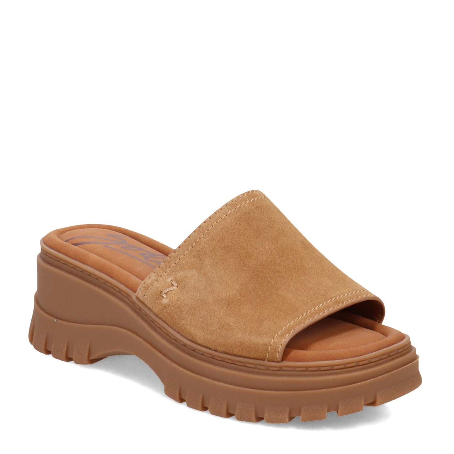 Peltz Shoes Women's Zodiac Halle Sandal LATTE H9705L2200