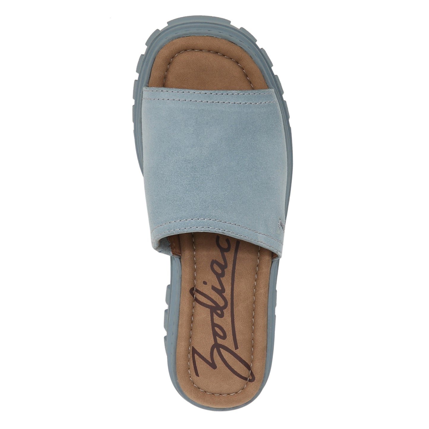 Peltz Shoes Women's ZODIAC HALLE SANDAL BLUE H9705L3400