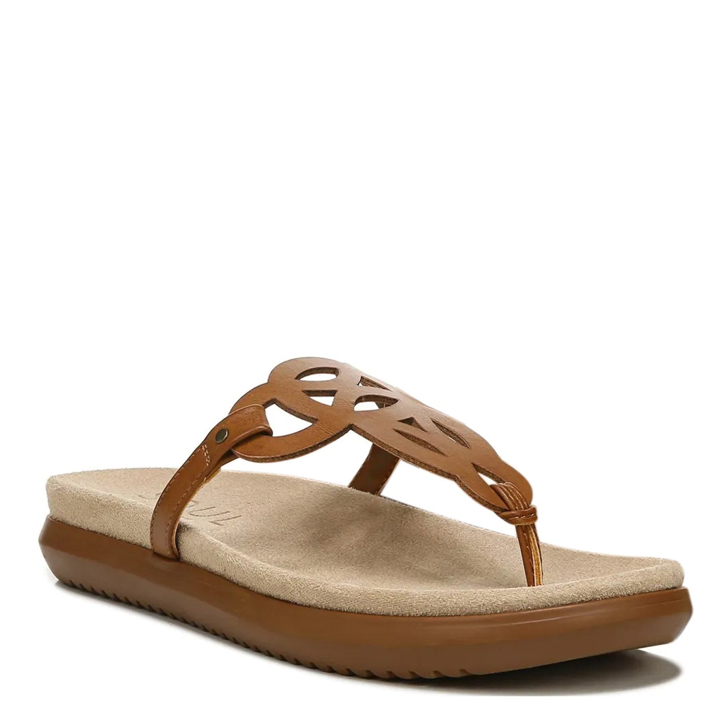 Peltz Shoes Women's Soul Naturalizer Janice Sandal BROWN H9775S0200