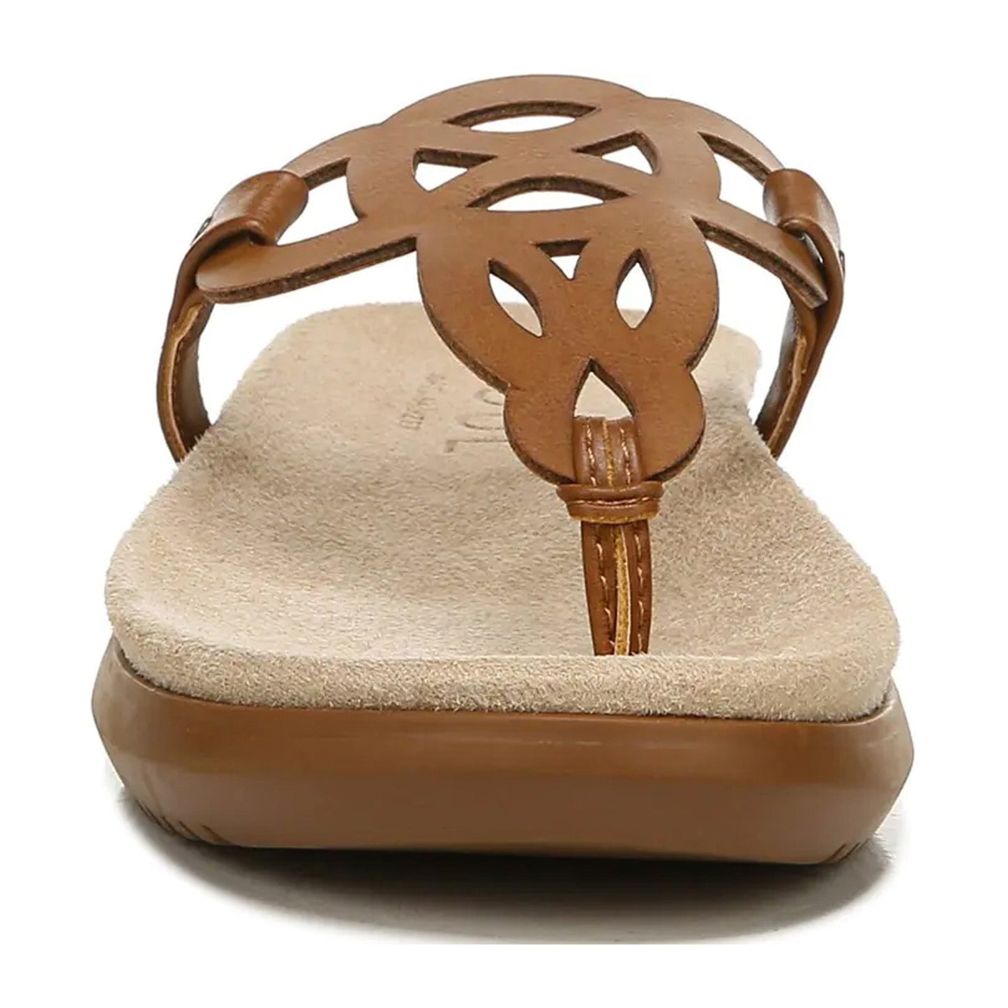 Peltz Shoes Women's Soul Naturalizer Janice Sandal BROWN H9775S0200