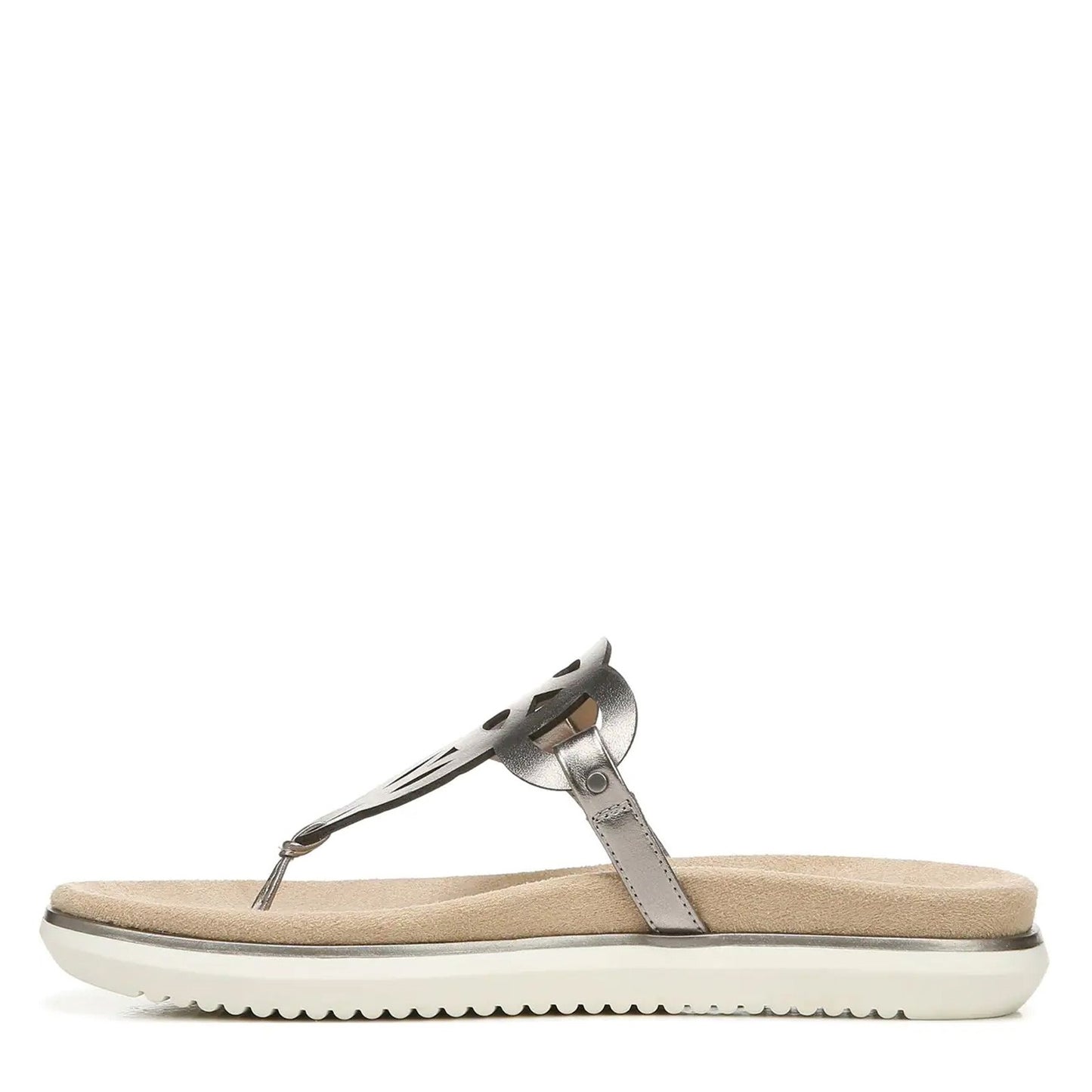 Peltz Shoes Women's Soul Naturalizer Janice Sandal PEWTER H9775S1020