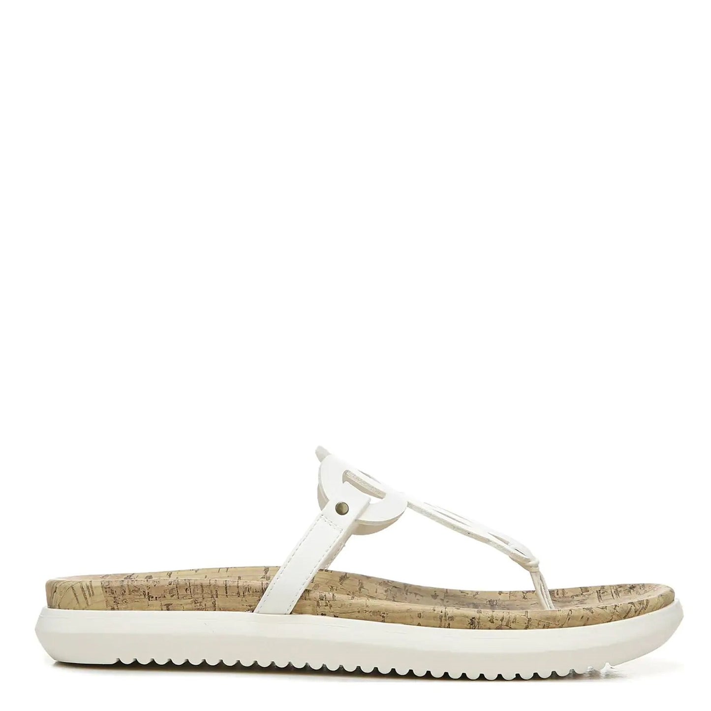 Peltz Shoes Women's Soul Naturalizer Janice Sandal WHITE H9775S2100