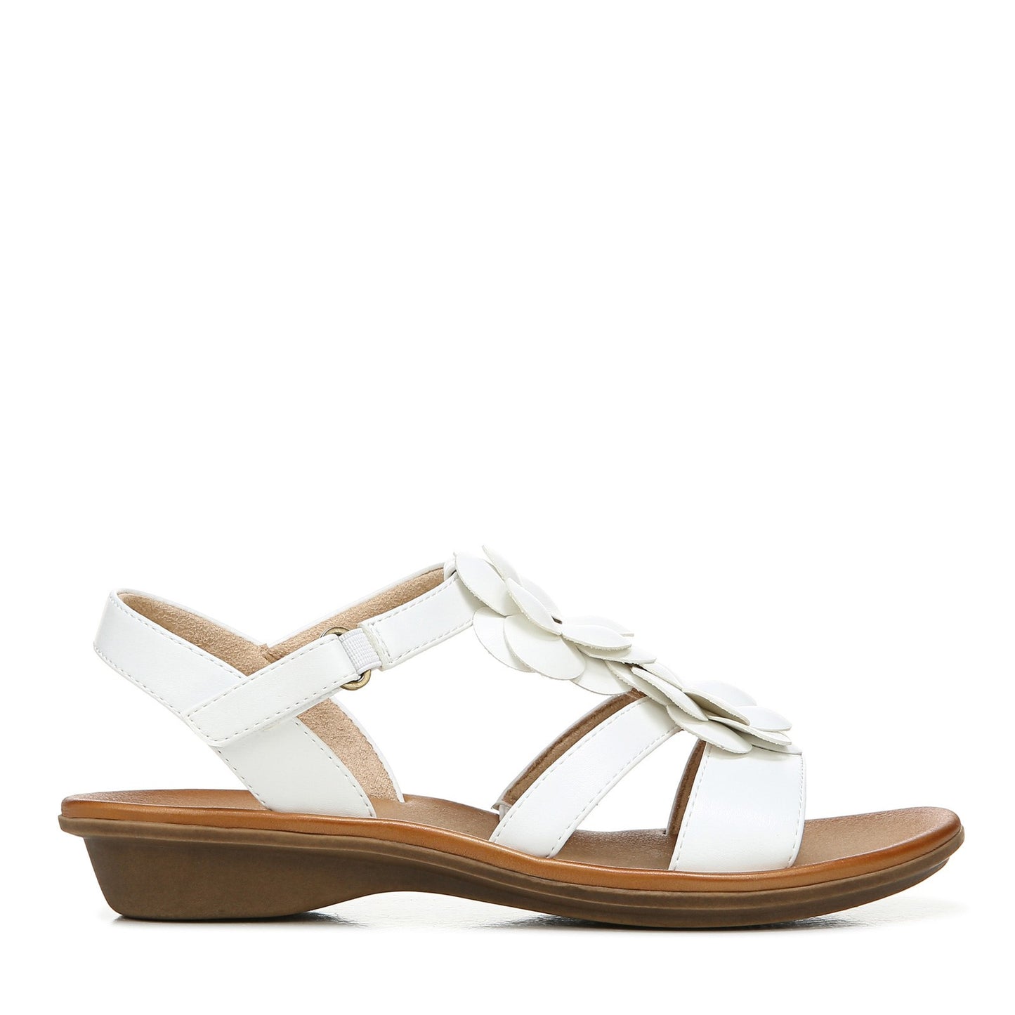 Peltz Shoes Women's Soul Naturalizer Sing 2 Sandal WHITE H9791S0100
