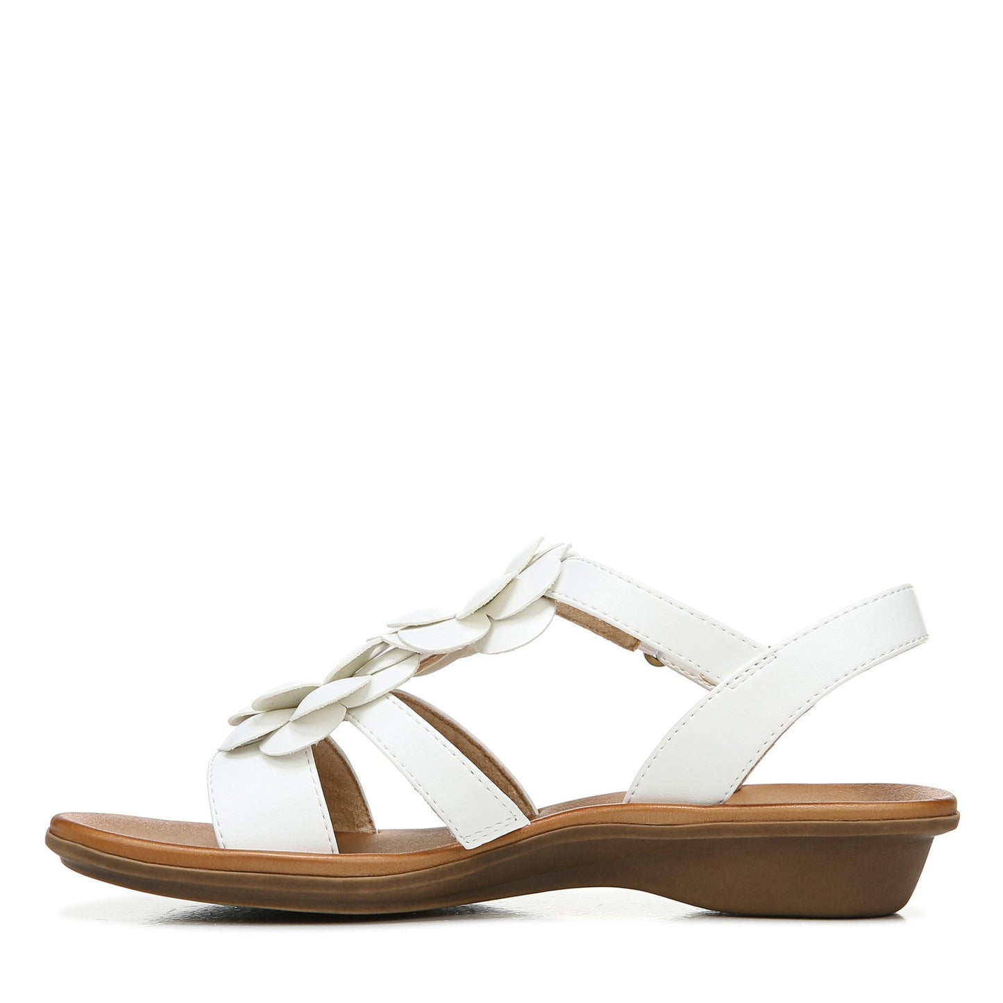 Peltz Shoes Women's Soul Naturalizer Sing 2 Sandal WHITE H9791S0100