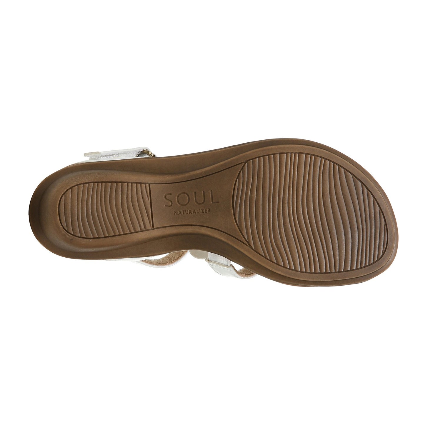 Peltz Shoes Women's Soul Naturalizer Sing 2 Sandal WHITE H9791S0100