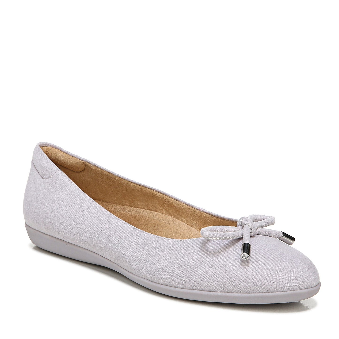 Peltz Shoes Women's Naturalizer Vivienne Bow Flat LILAC H9861F0501