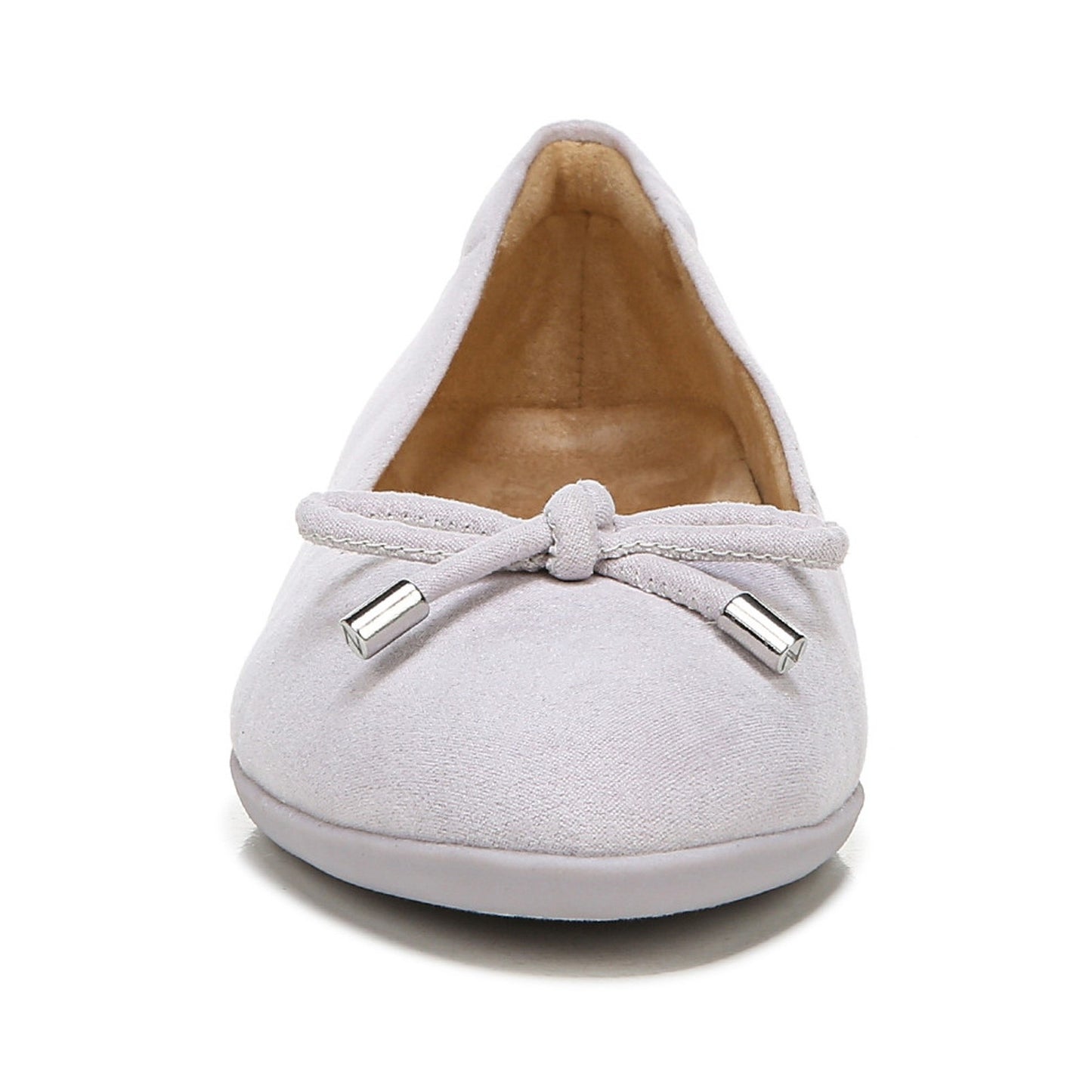 Peltz Shoes Women's Naturalizer Vivienne Bow Flat LILAC H9861F0501
