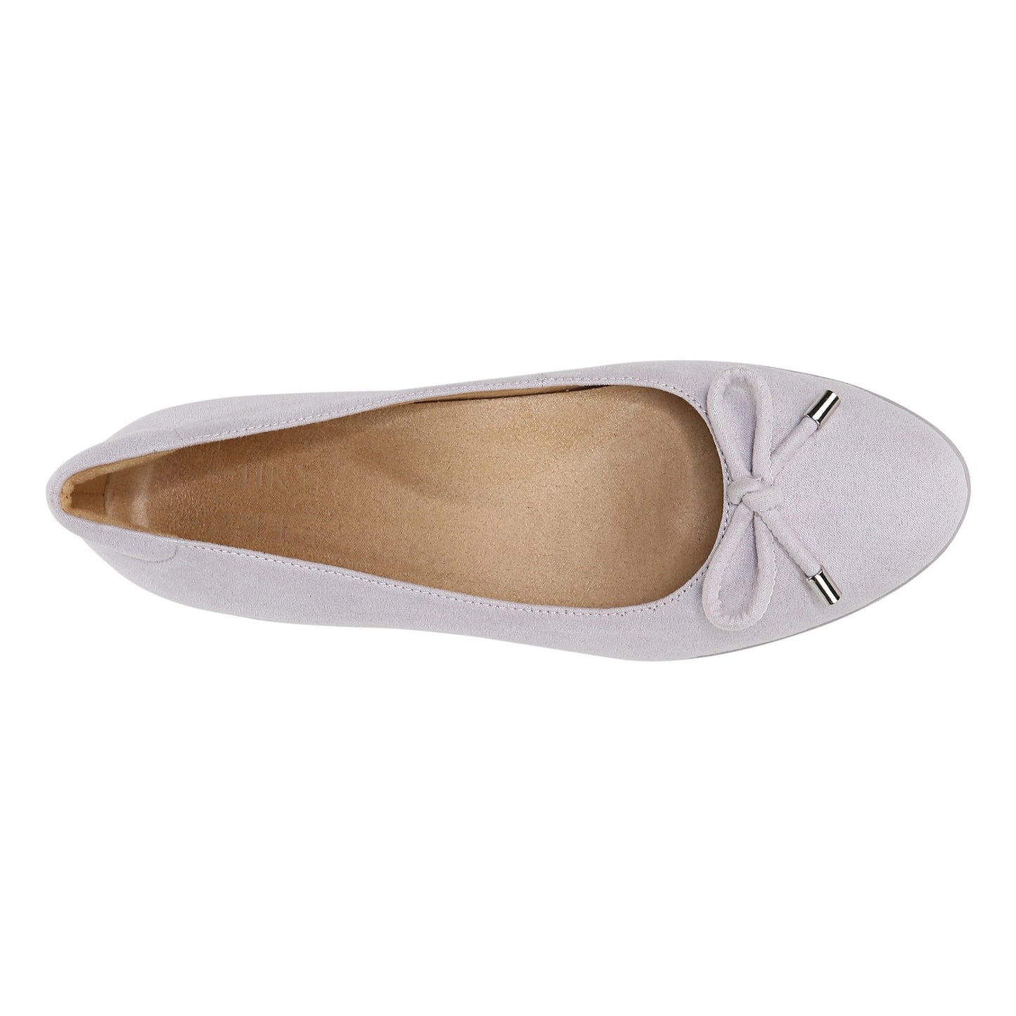Peltz Shoes Women's Naturalizer Vivienne Bow Flat LILAC H9861F0501