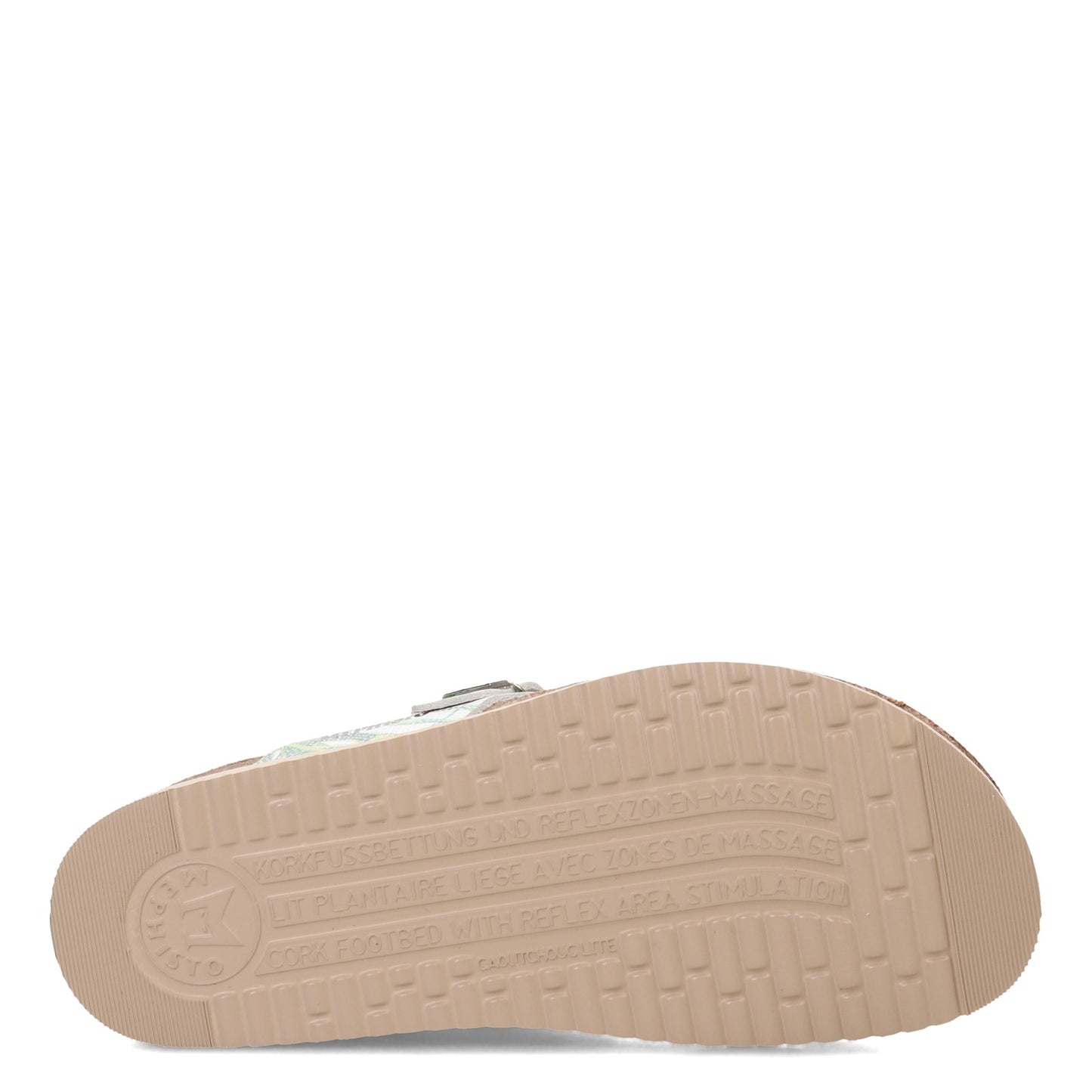 Peltz Shoes Women's Mephisto Helen Sandal GREEN MULTI HELEN-318