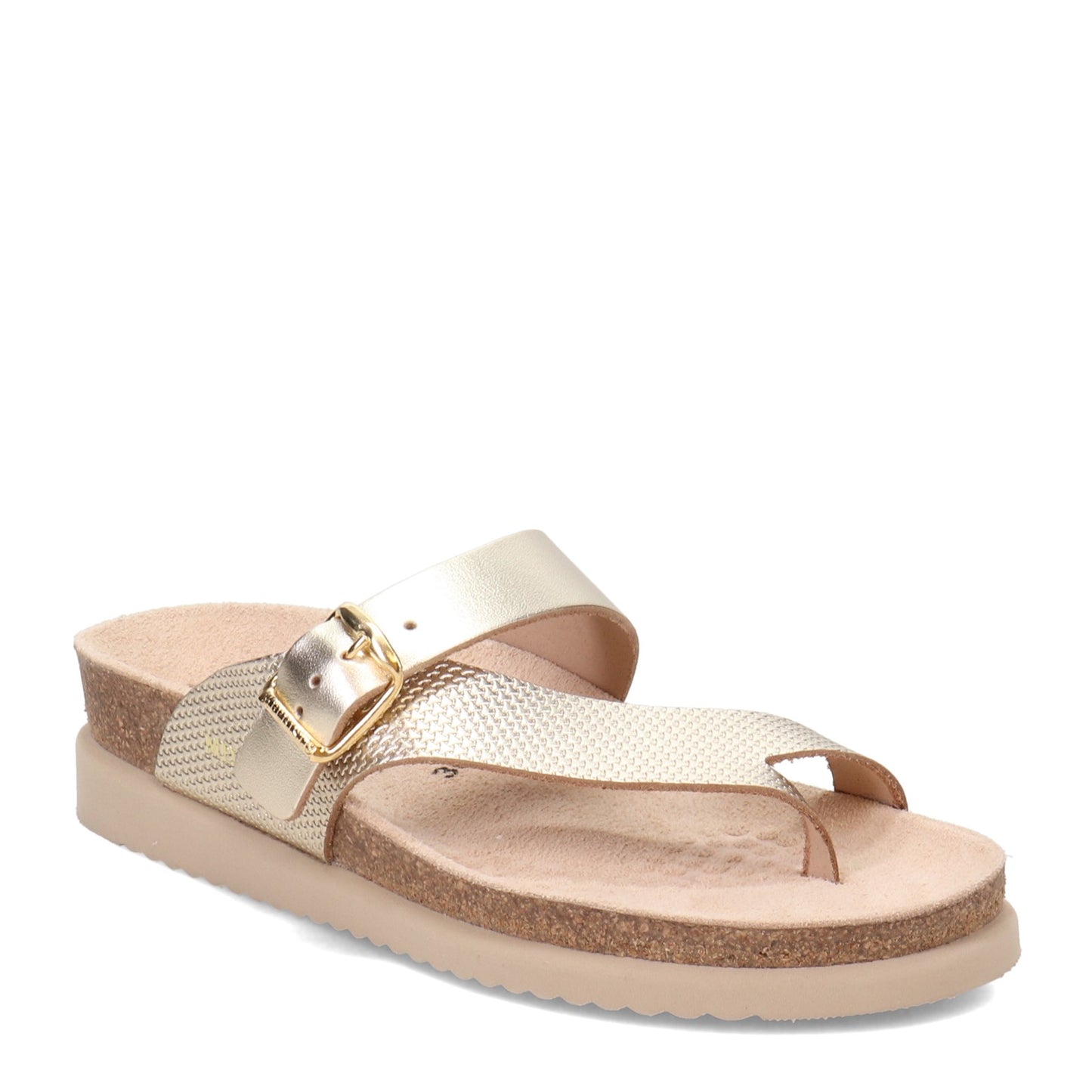 Peltz Shoes Women's Mephisto Helen Sandal GOLD MULTI HELENMIX-716