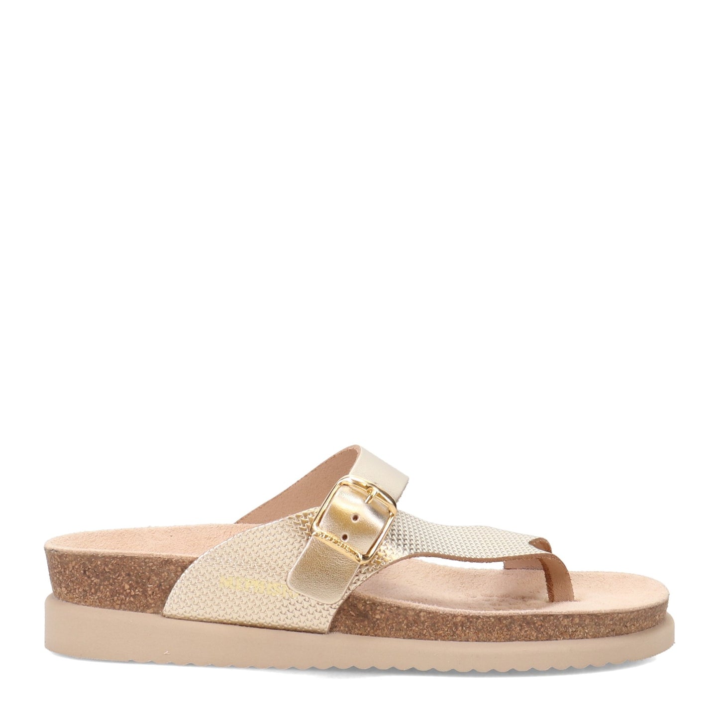 Peltz Shoes Women's Mephisto Helen Sandal GOLD MULTI HELENMIX-716