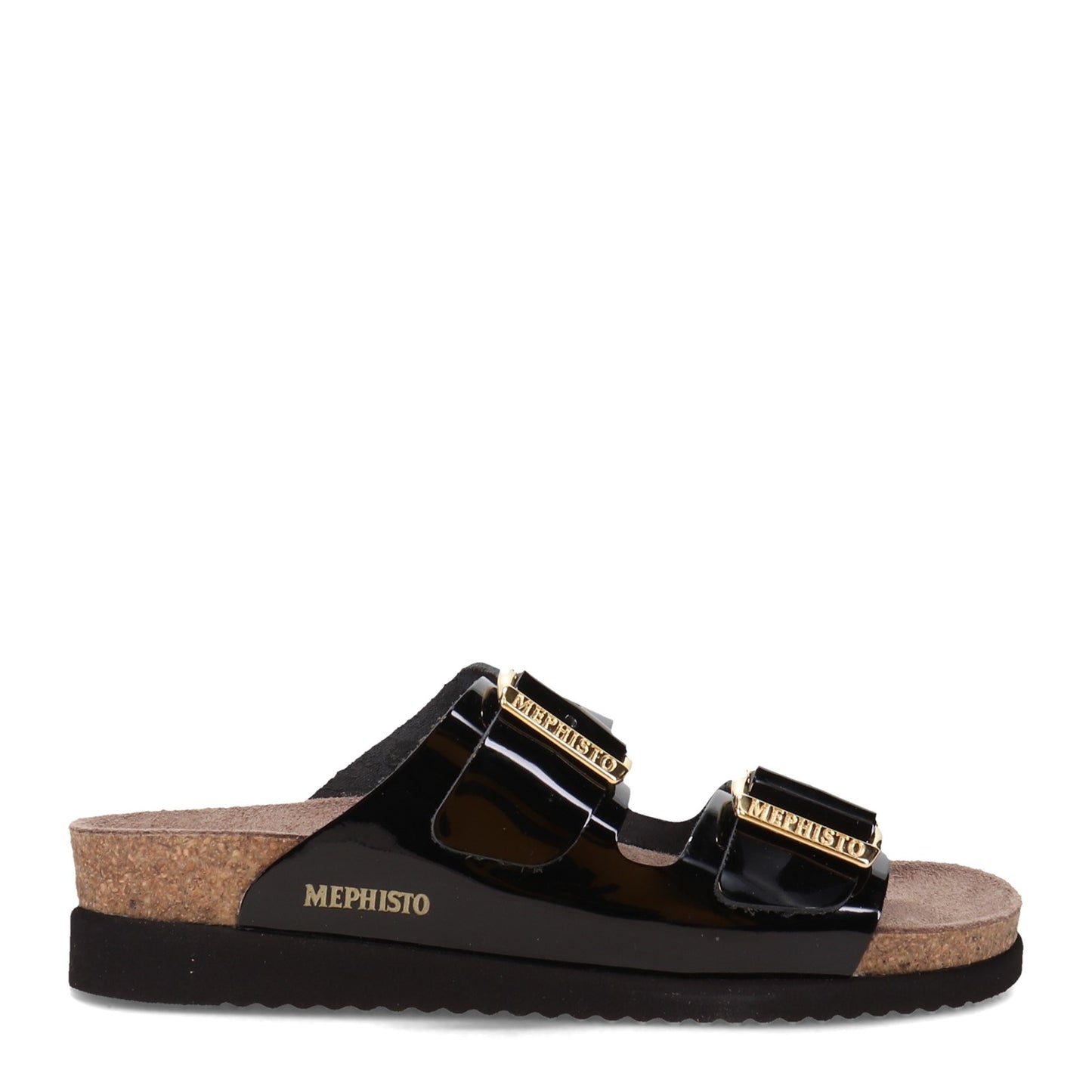 Peltz Shoes Women's Mephisto Hester Sandal BLACK HESTER-004
