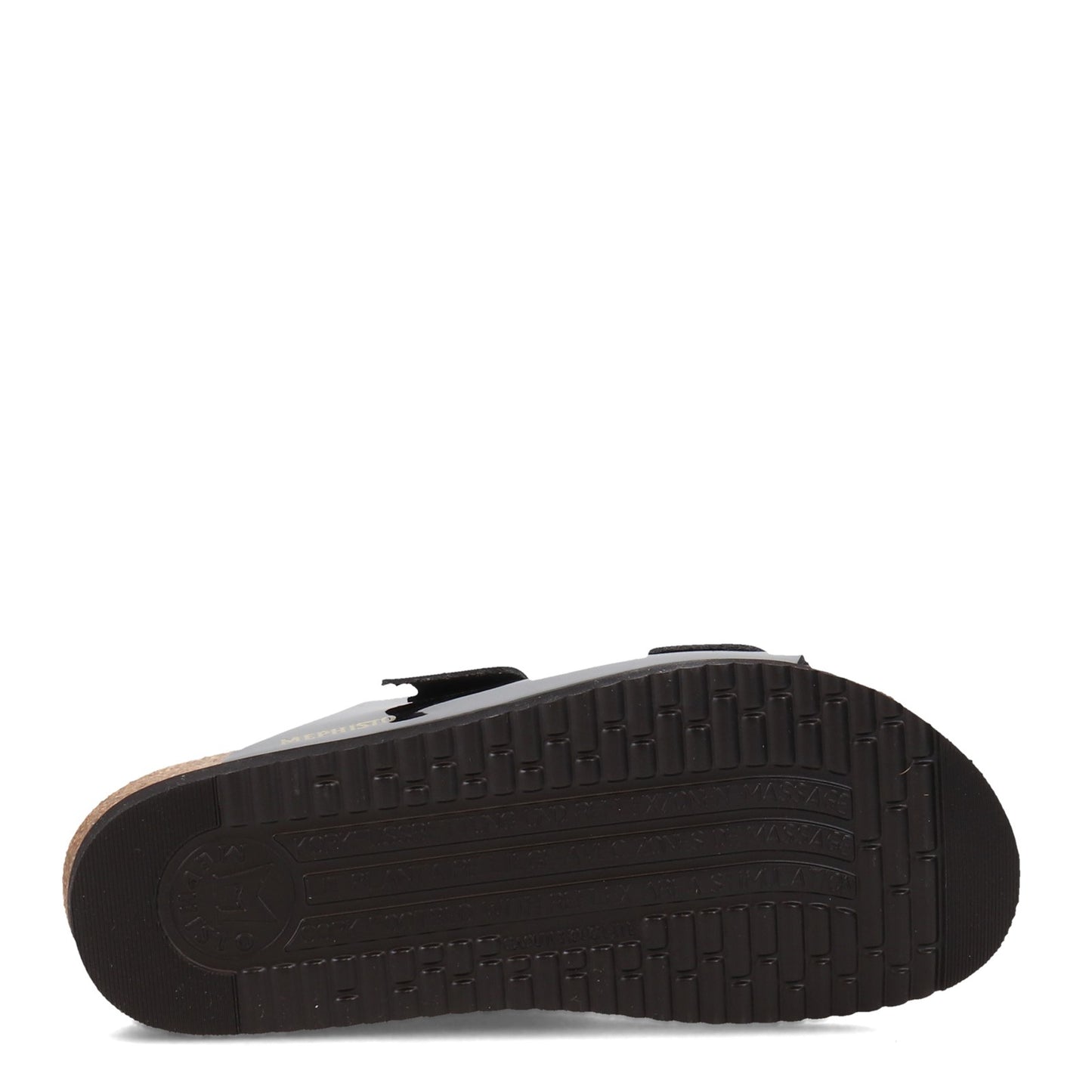 Peltz Shoes Women's Mephisto Hester Sandal BLACK HESTER-004