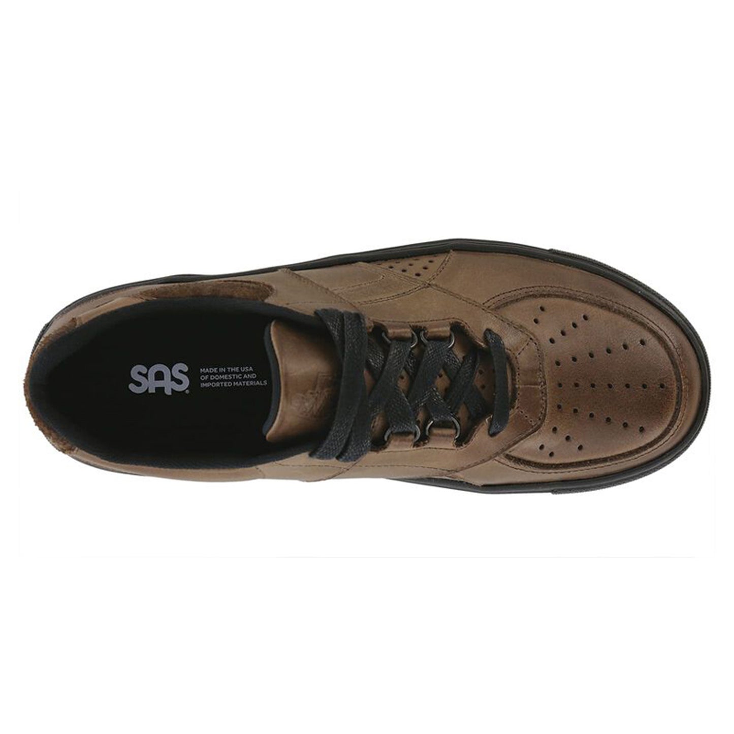 Peltz Shoes Men's SAS High Street Sneaker MAHOGANY HIGHSTREET MAHO