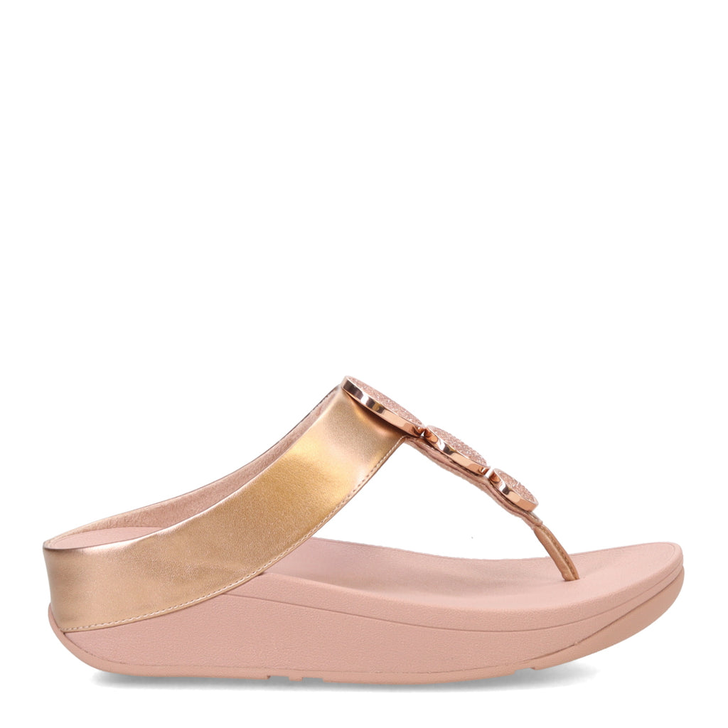 Women's FitFlop, Halo Bead-Circle Toe-Post Sandal