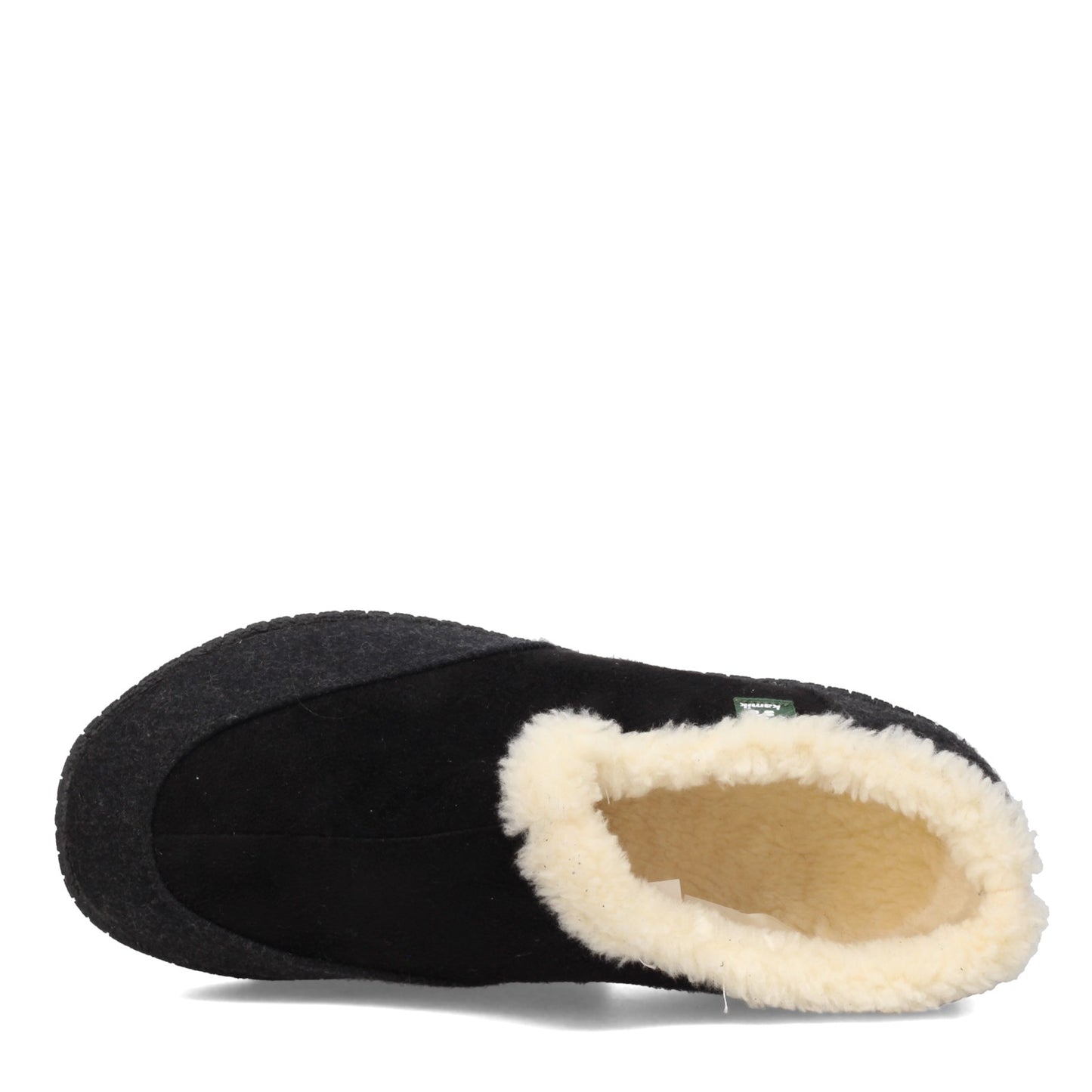 Peltz Shoes Men's Kamik Cabin Slipper BLACK HK0151-BLK