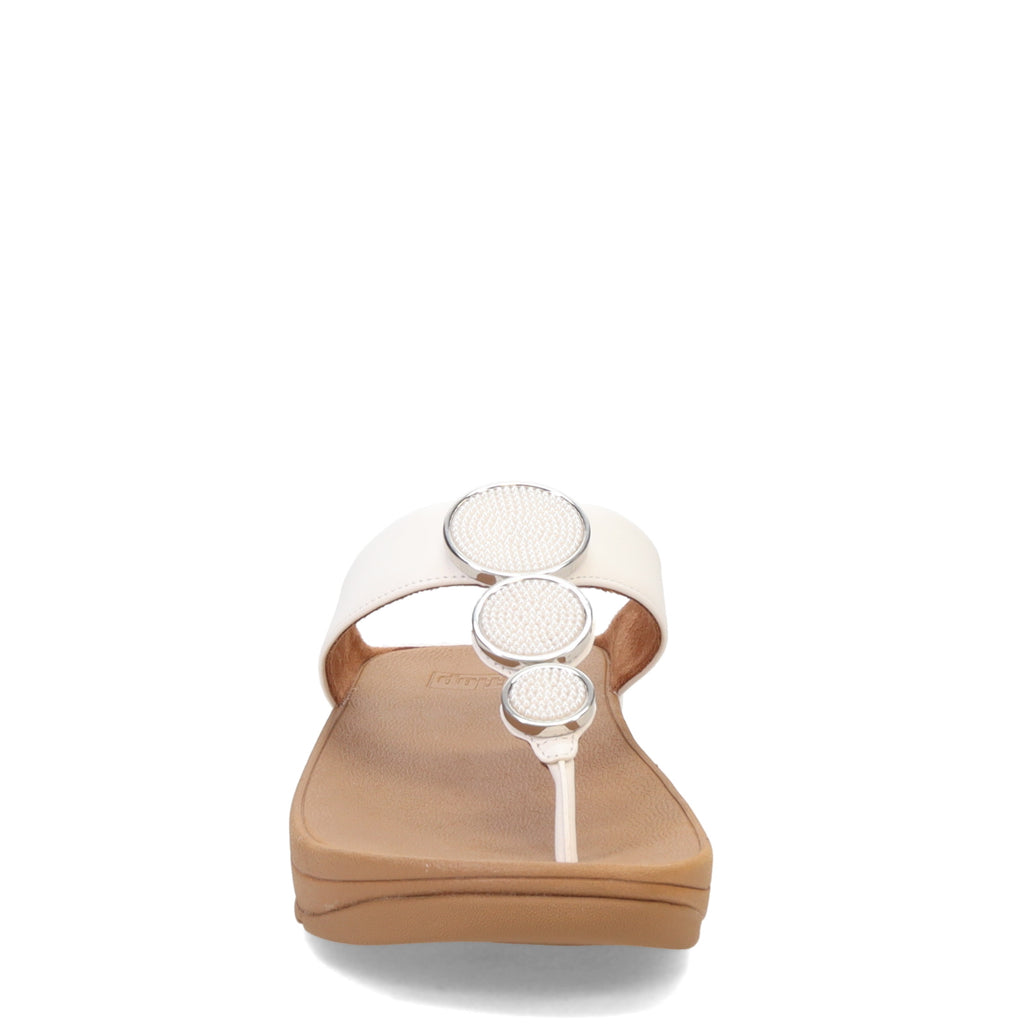 Women's FitFlop, Halo Beaded Circle Toe-Post Sandal