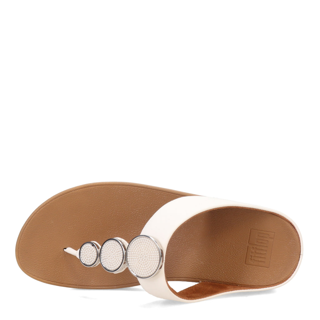 Women's FitFlop, Halo Beaded Circle Toe-Post Sandal