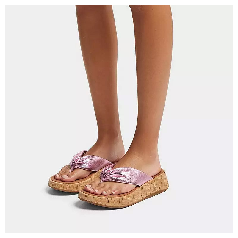 Women's FitFlop, F-Mode Twist Flatform Thong Sandal