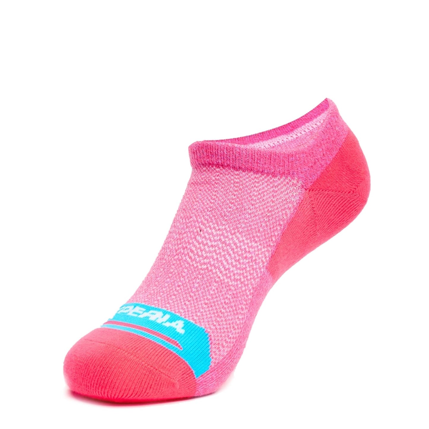 Peltz Shoes Women's Thorlo Socks Experia Green No Show Socks HOT PINK HSRYUEXL001-T67