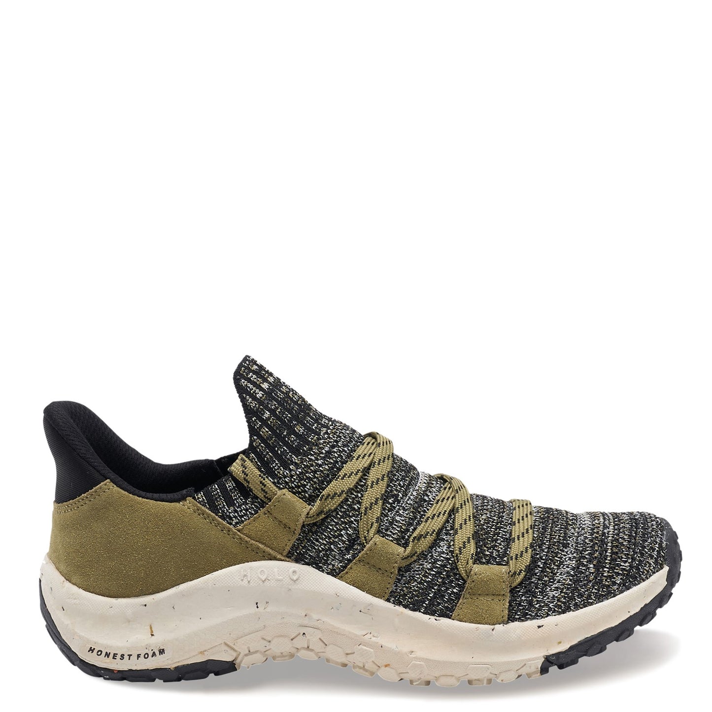 Peltz Shoes Women's Holo Maverick Sneaker GREEN HW123418