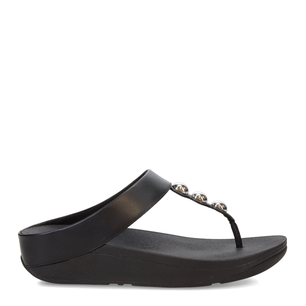 Women's FitFlop, Fino Mirror Dome Toe-Post Sandal