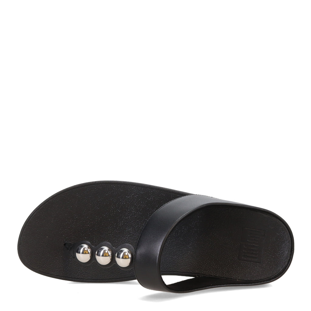 Women's FitFlop, Fino Mirror Dome Toe-Post Sandal