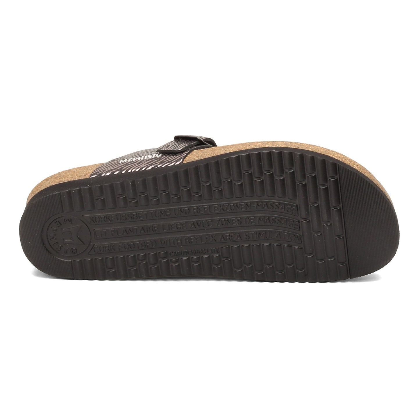 Peltz Shoes Women's Mephisto Helen Sandal TAN ZEBRA HELEN 17100