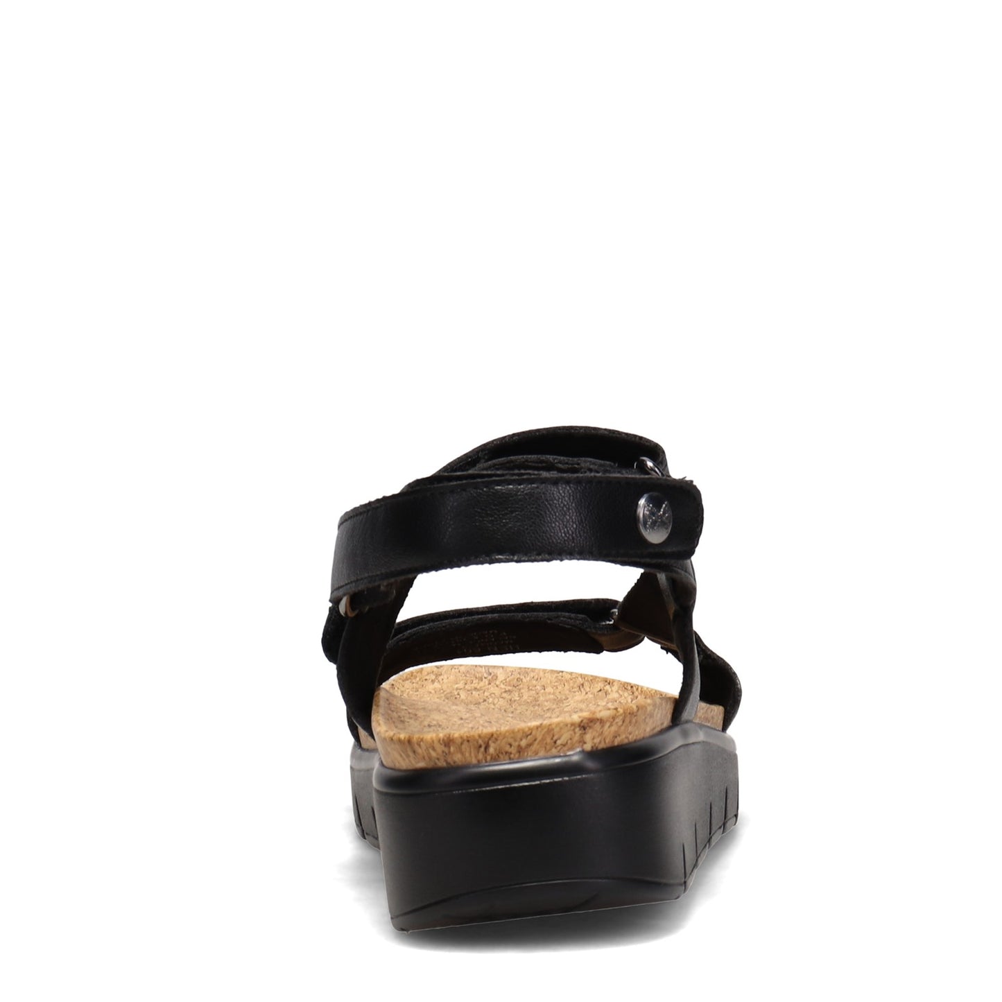 Peltz Shoes Women's Alegria Henna Sandal Black HEN-601