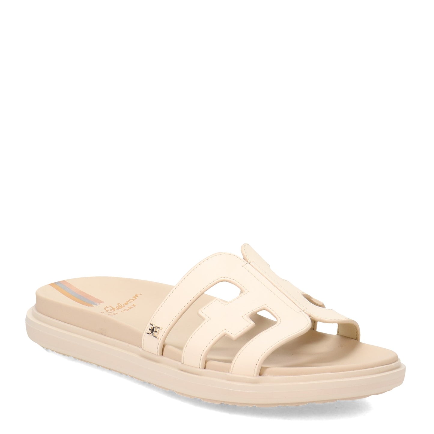 Peltz Shoes Women's Sam Edelman Valeri Sandal IVORY I0103L1100
