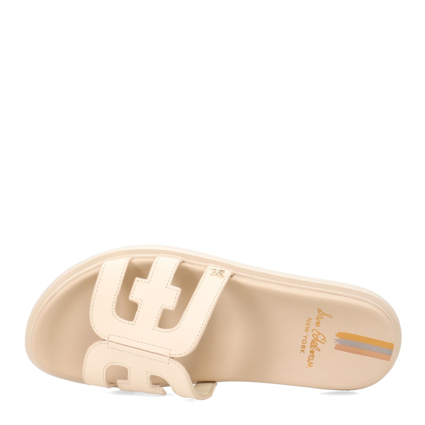 Peltz Shoes Women's Sam Edelman Valeri Sandal IVORY I0103L1100