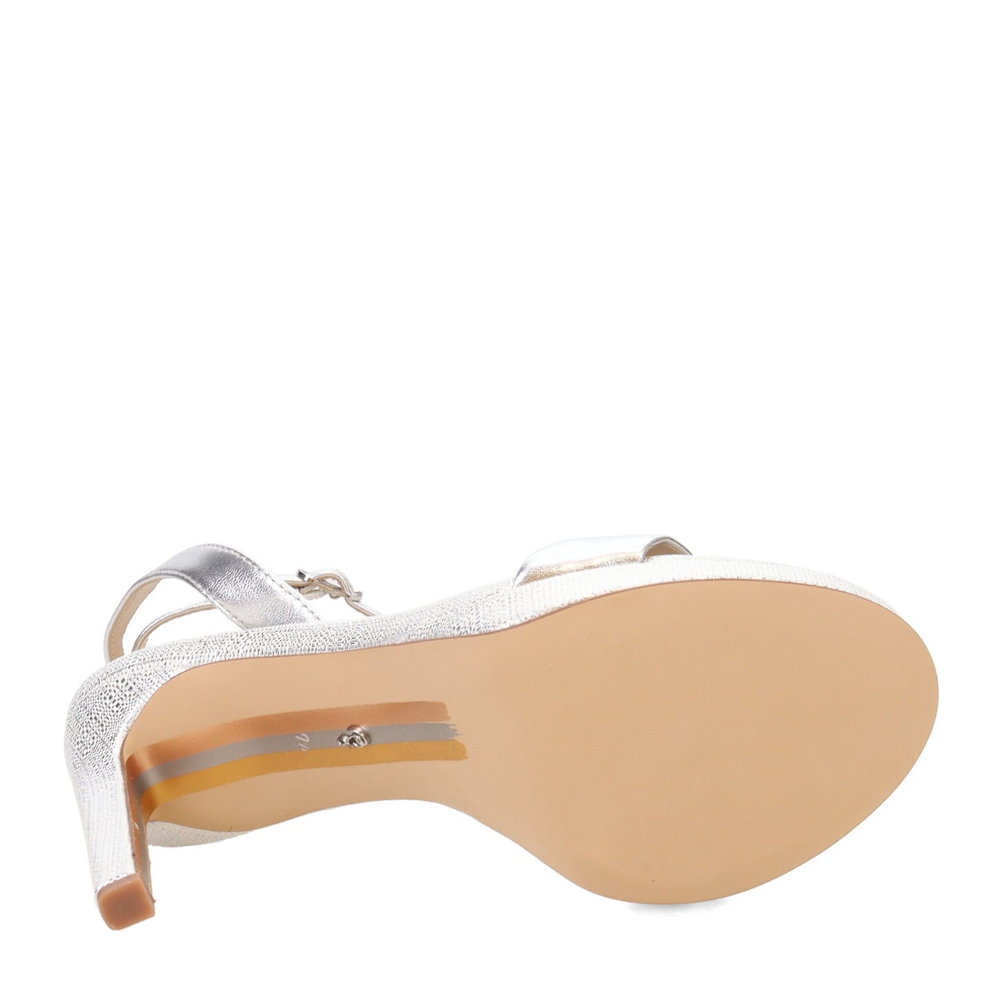 Peltz Shoes Women's Sam Edelman Jade Sandal SILVER I0175L1020
