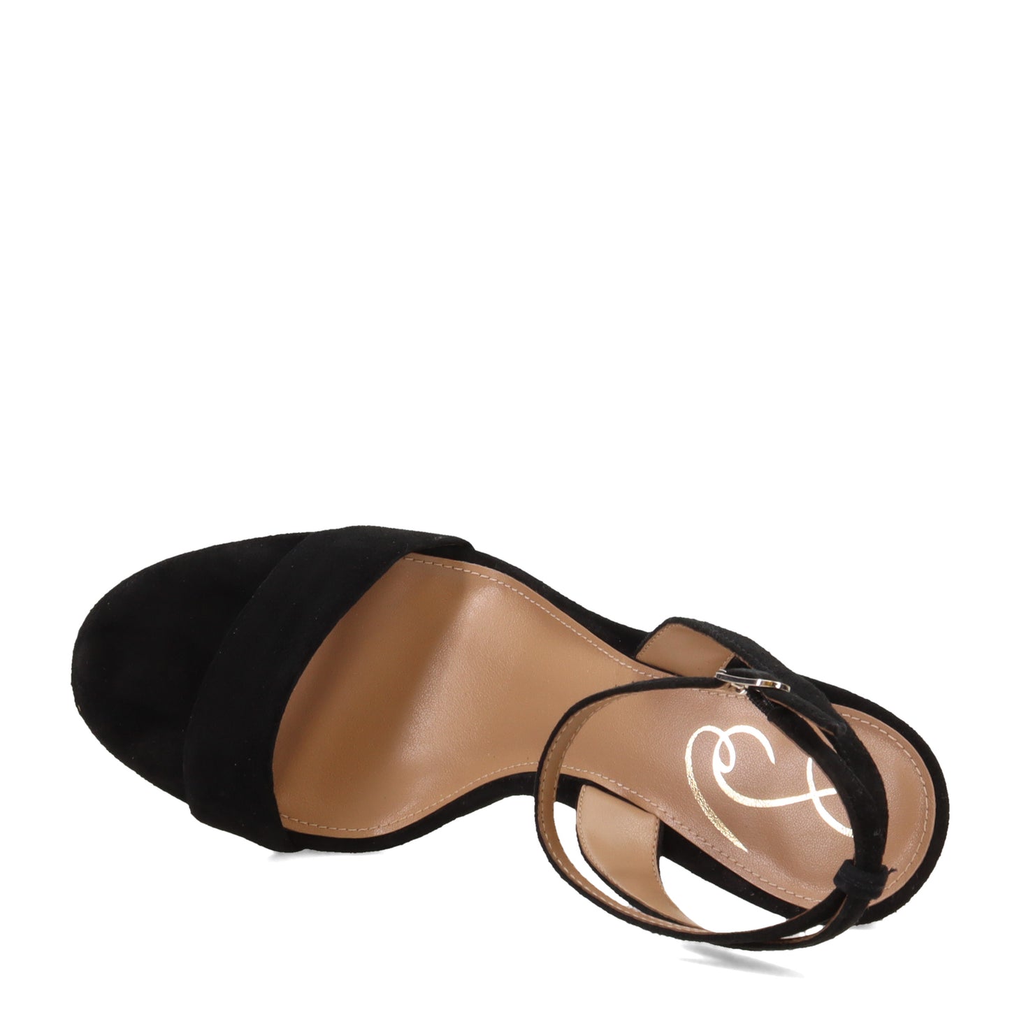 Peltz Shoes Women's Sam Edelman Jade Sandal BLACK I0175L3001