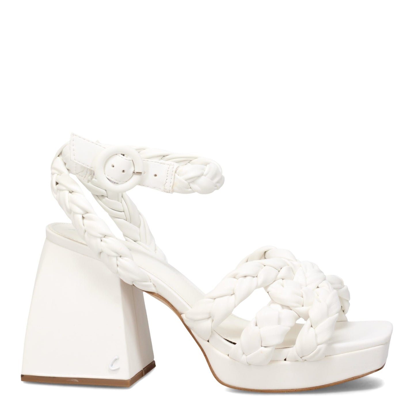Peltz Shoes Women's Circus NY Mable Sandal WHITE I0218S1100