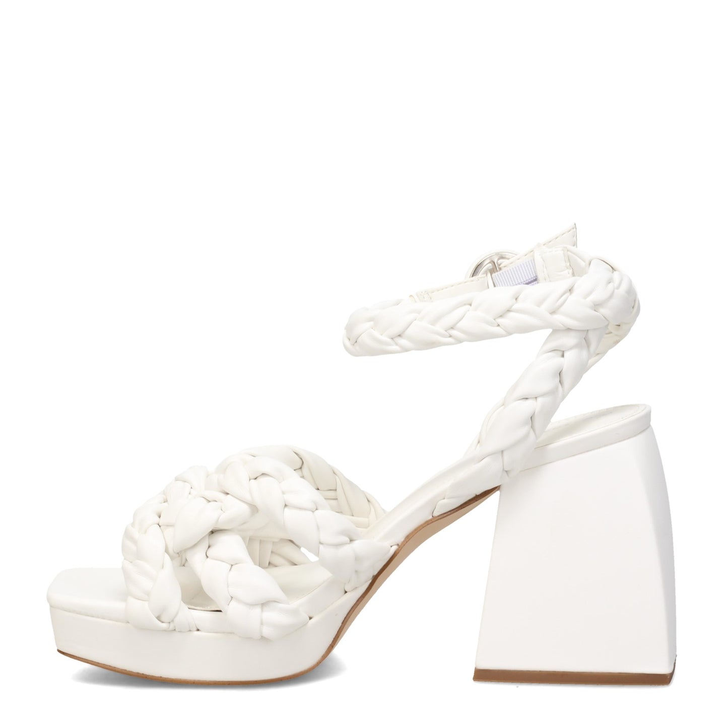 Peltz Shoes Women's Circus NY Mable Sandal WHITE I0218S1100
