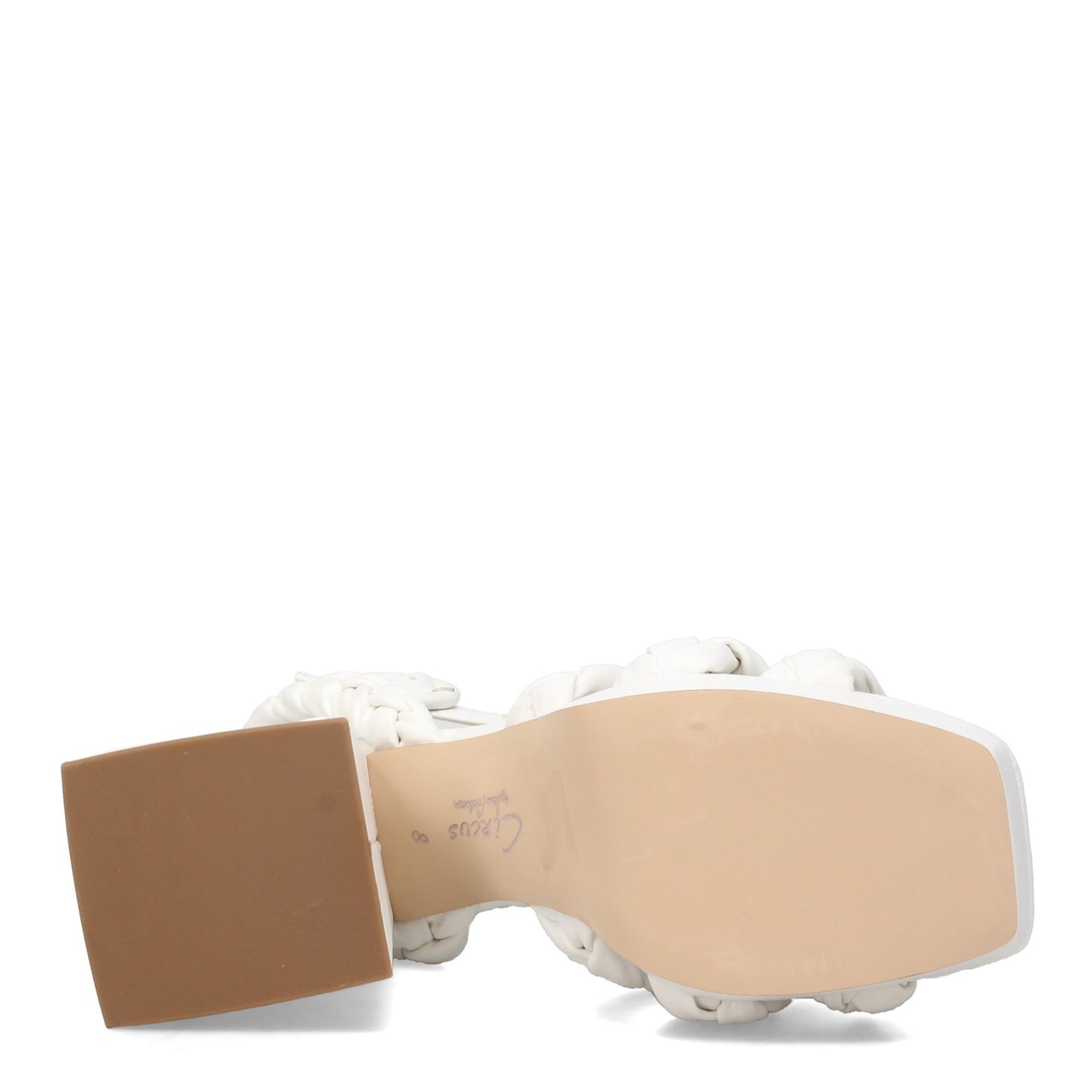 Peltz Shoes Women's Circus NY Mable Sandal WHITE I0218S1100