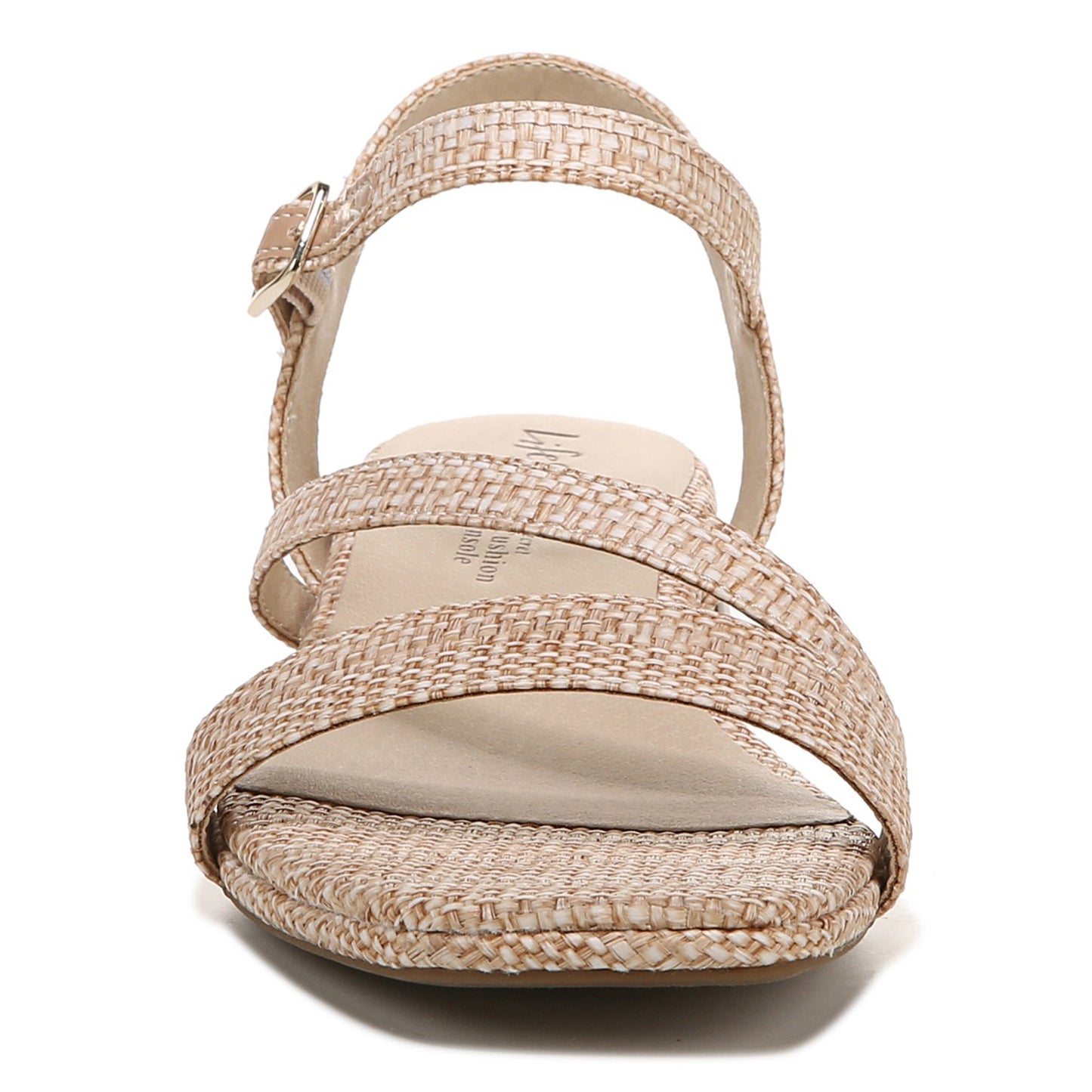 Peltz Shoes Women's LifeStride Julep Sandal NATURAL I0372S3250