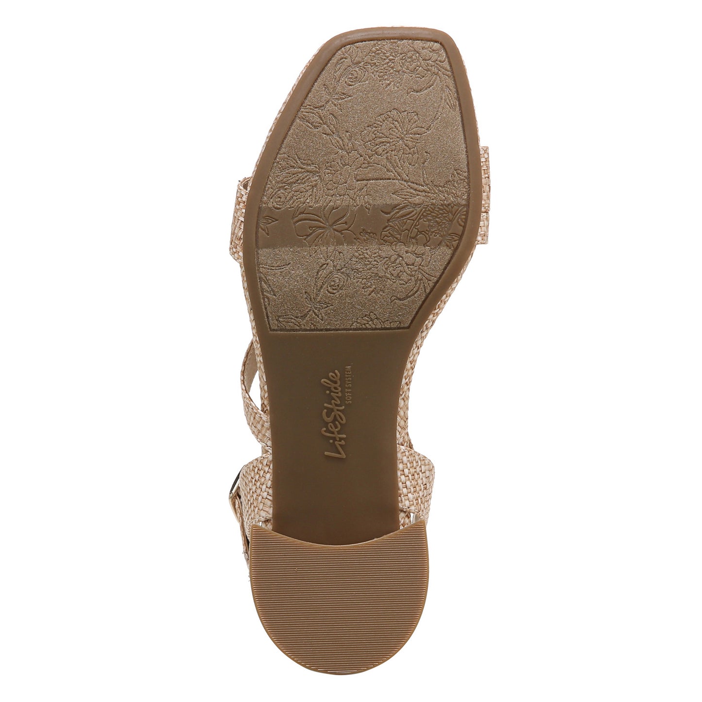 Peltz Shoes Women's LifeStride Julep Sandal NATURAL I0372S3250