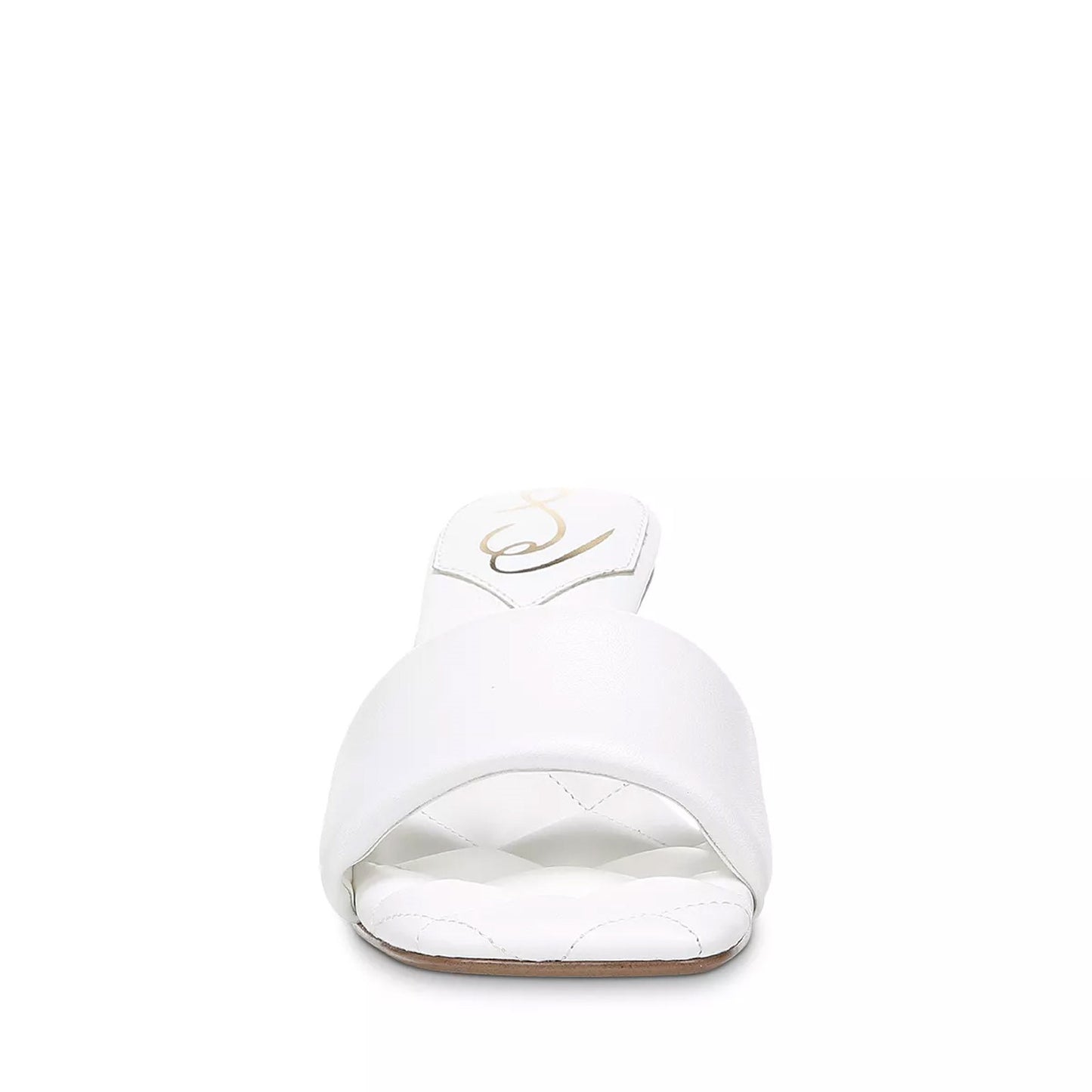 Peltz Shoes Women's Sam Edelman Starla Sandal WHITE I0407L1100