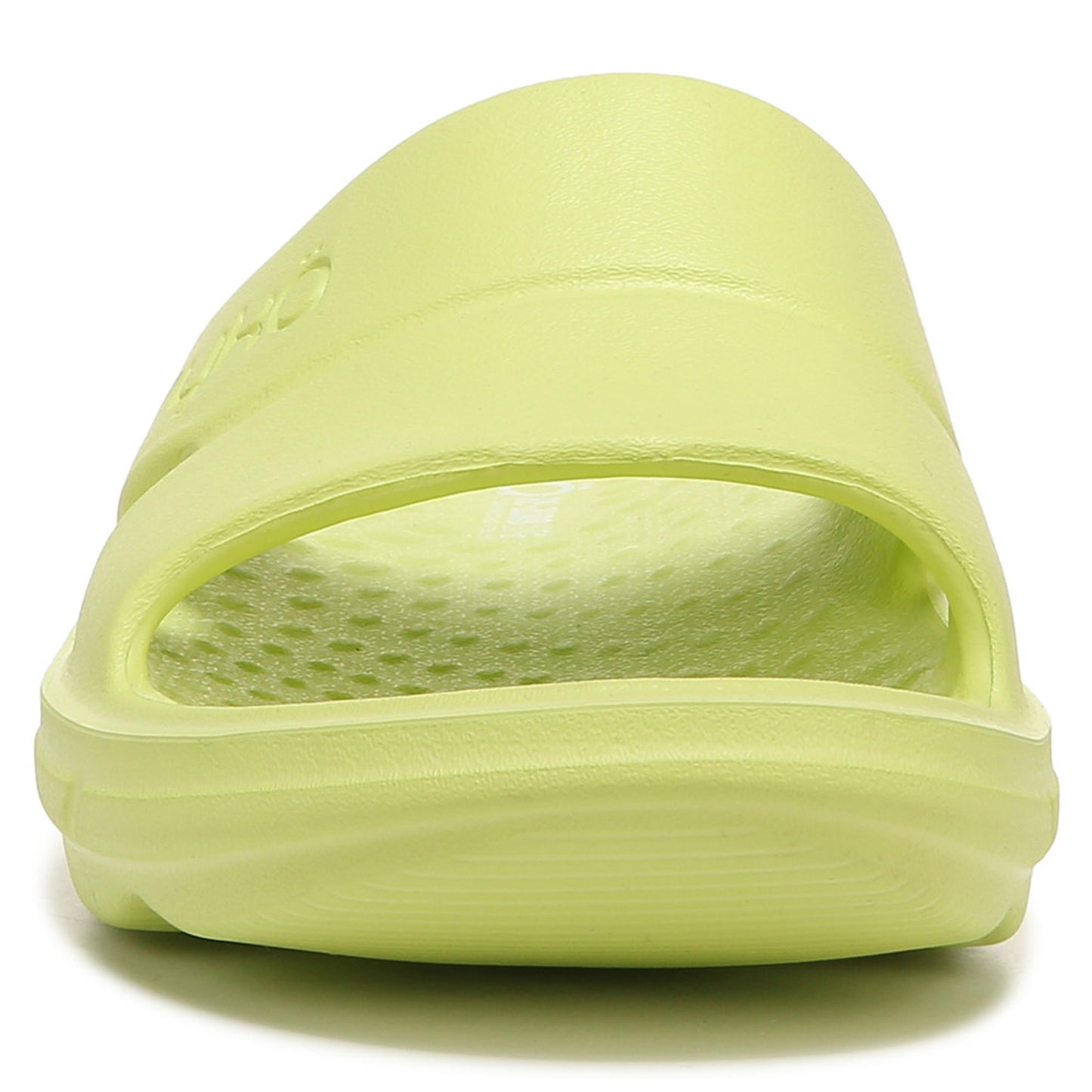 Peltz Shoes Women's Ryka Restore Slide Recovery Sandal GREEN I0464M1300