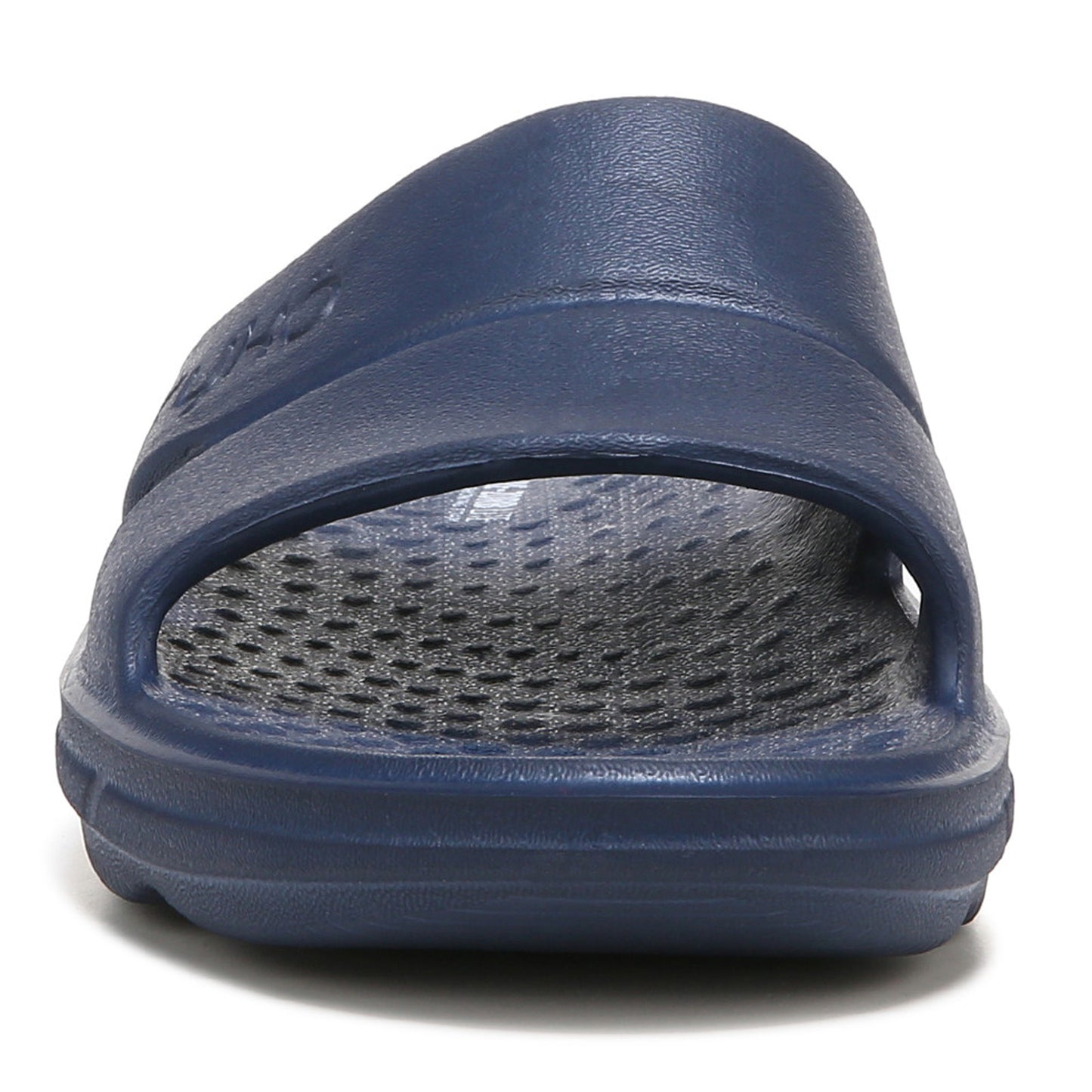 Peltz Shoes Women's Ryka Restore Slide Recovery Sandal BLUE I0464M1402