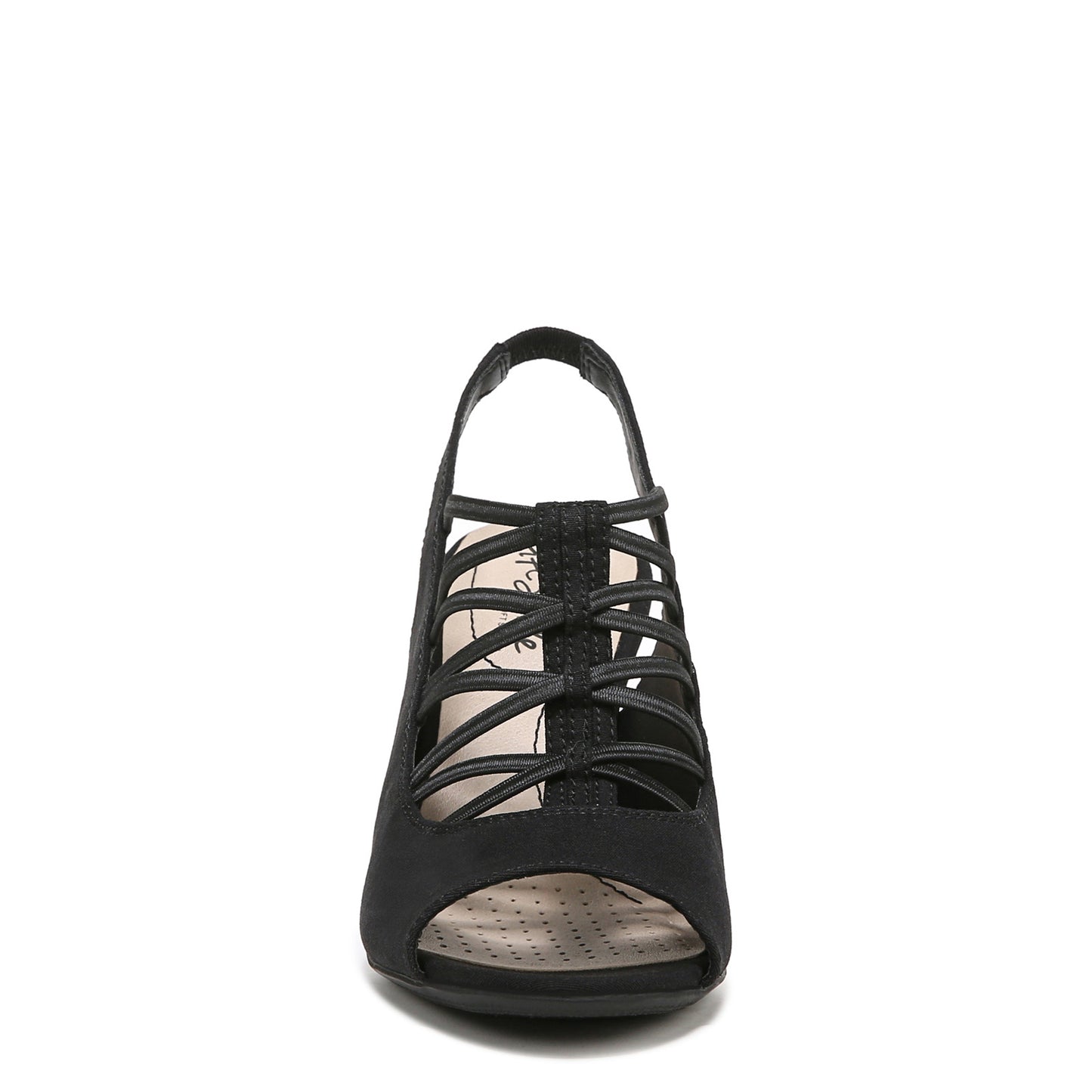 Peltz Shoes Women's LifeStride Cabaret Sandal Black I0556F1001