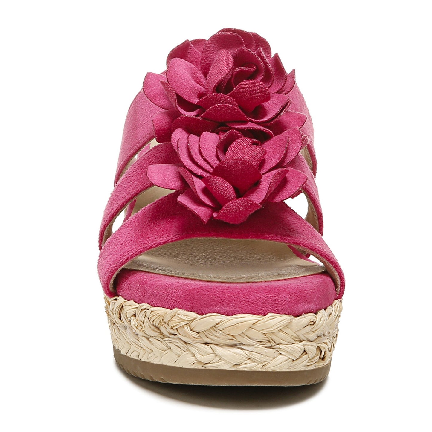 Peltz Shoes Women's SOUL Naturalizer Oodles Flower Sandal FUSCHIA I0783F0650