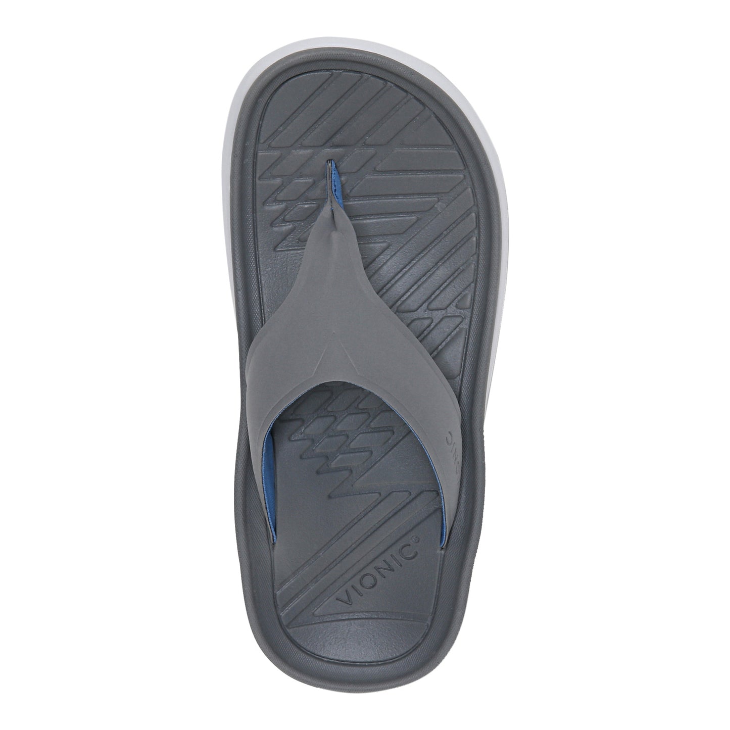 Peltz Shoes Women's Vionic Restore Sandal CHARCOAL I0900S1020