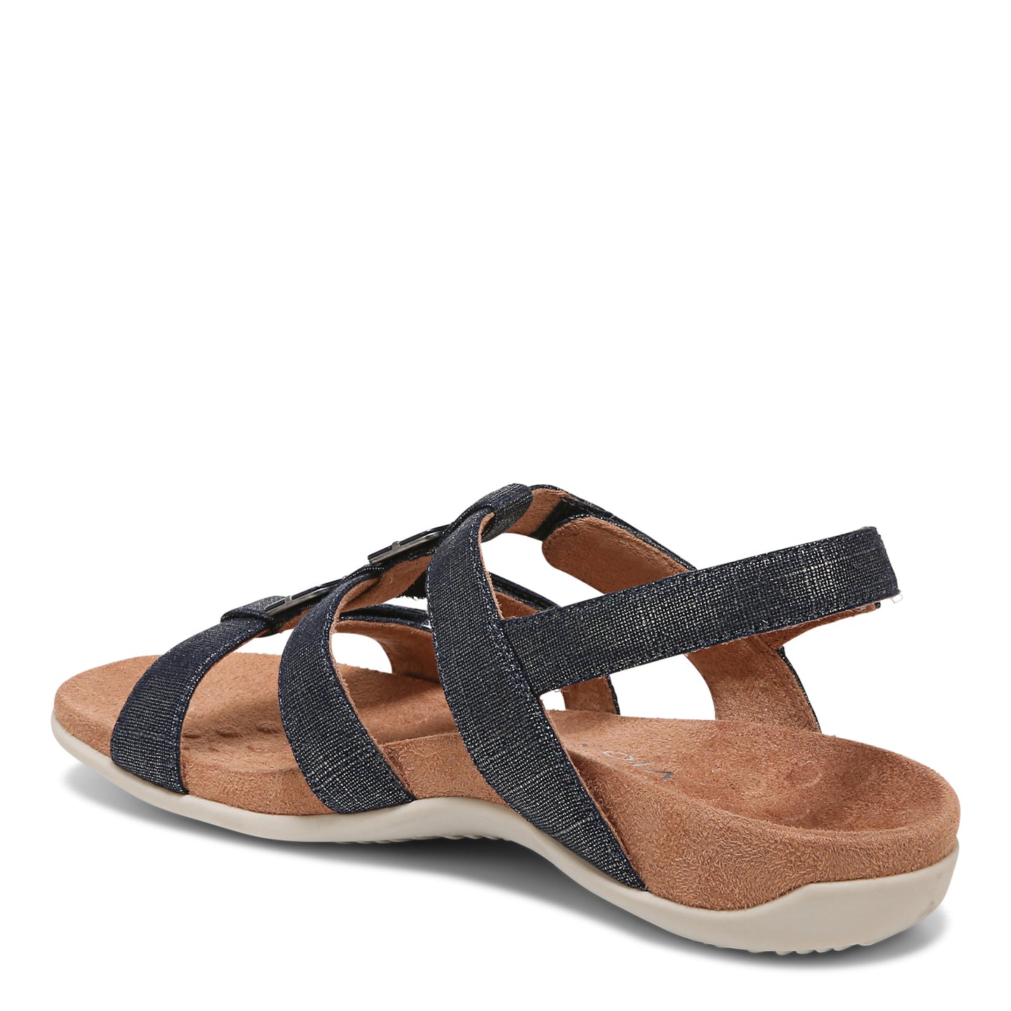 Peltz Shoes Women's Vionic Amber Sandal NAVY I0924F1400