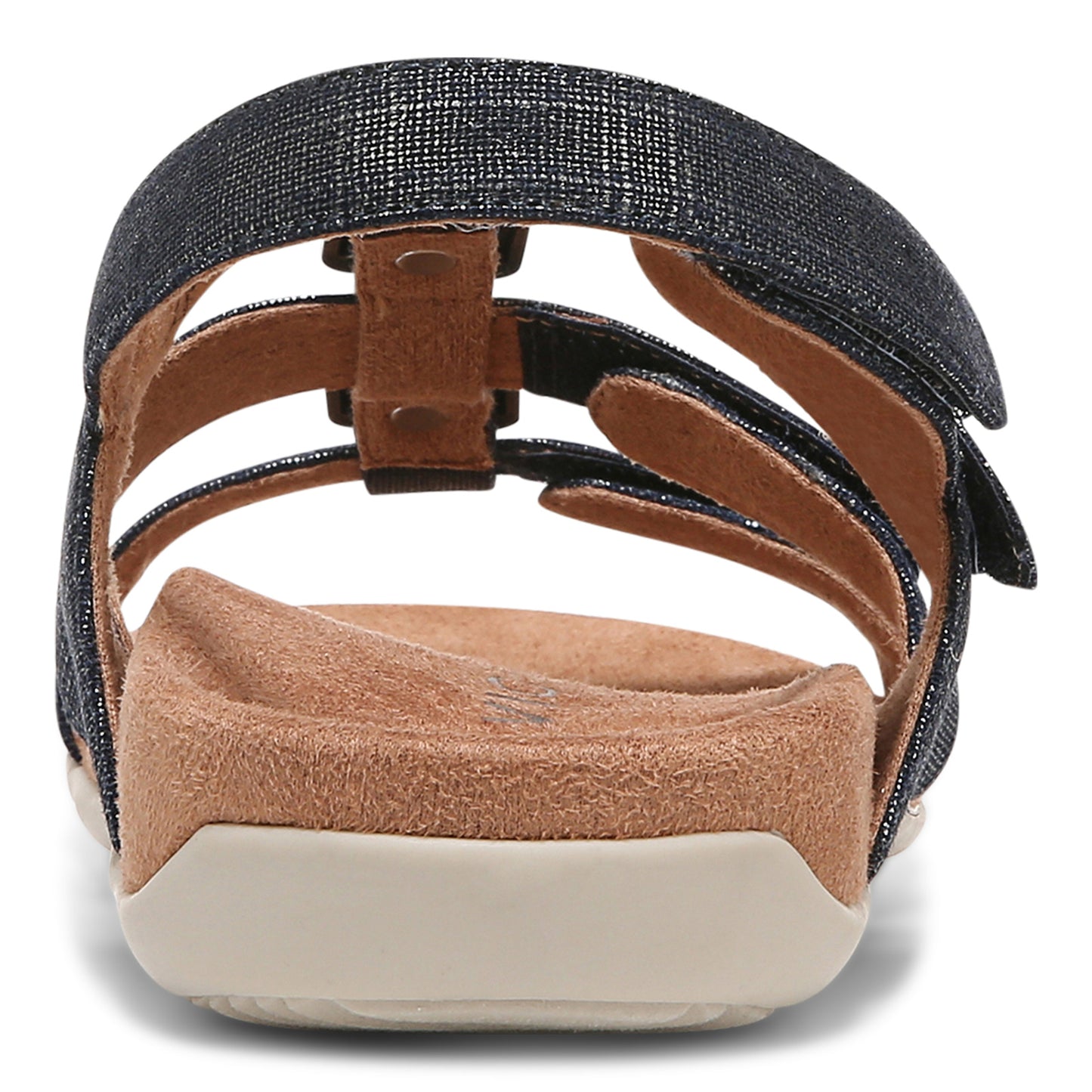 Peltz Shoes Women's Vionic Amber Sandal NAVY I0924F1400